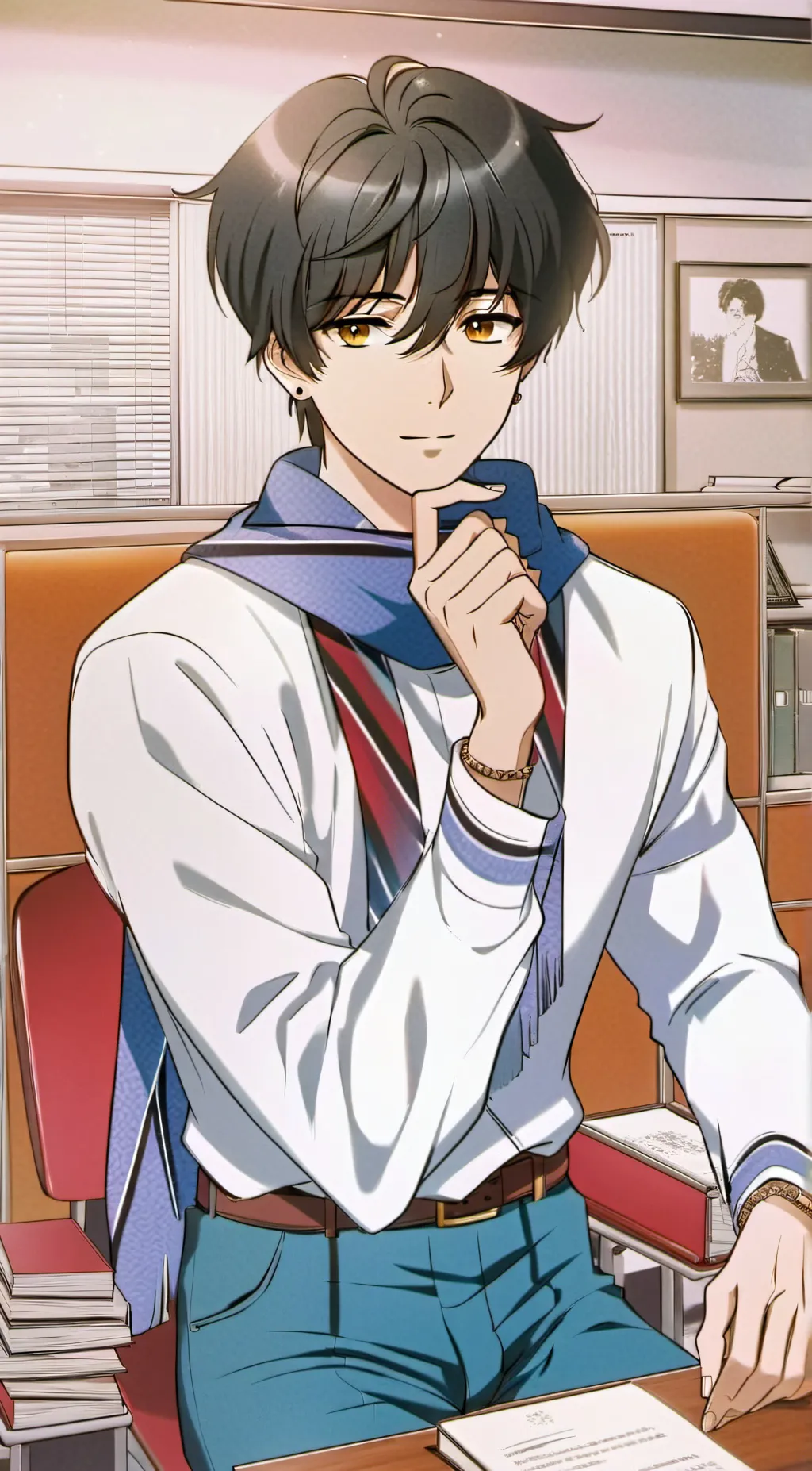 ai character: Liam background