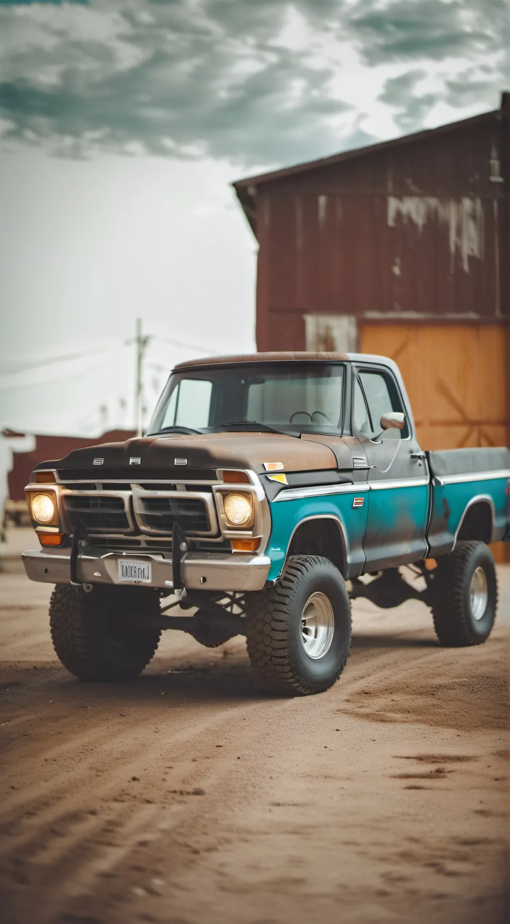 ai character: 70's Ford background