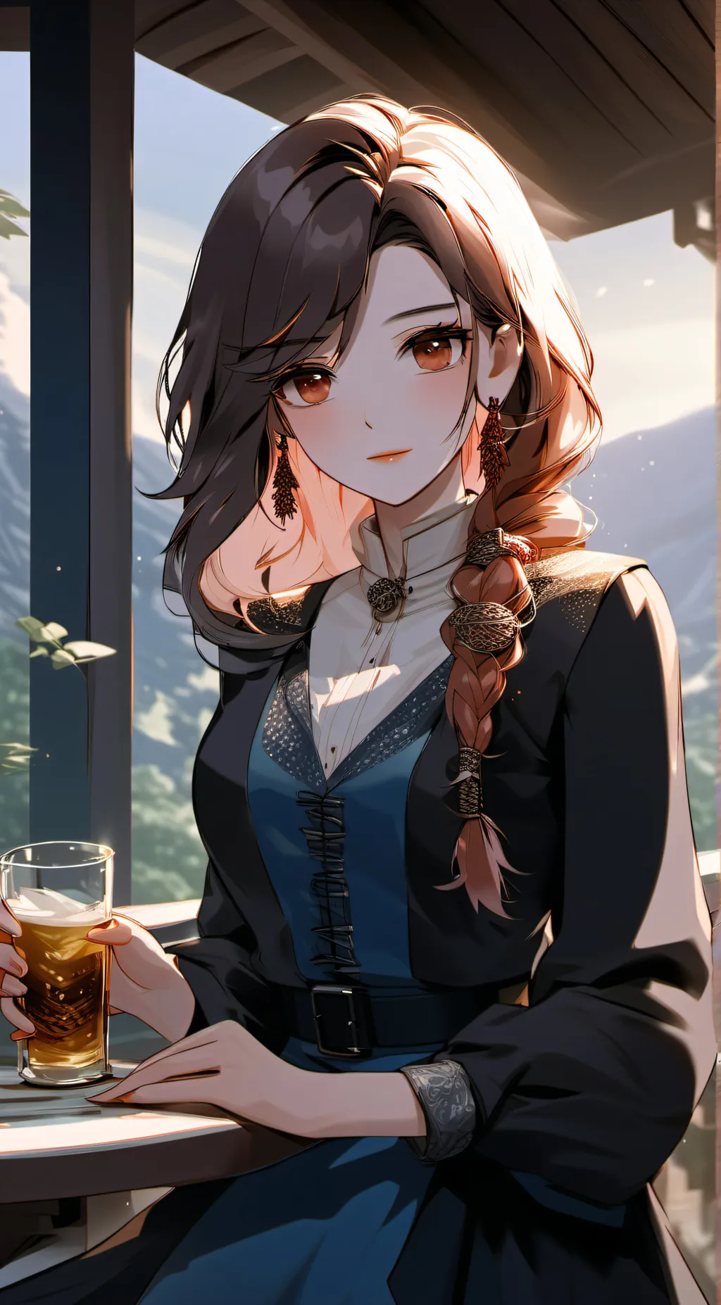 ai character: emily background