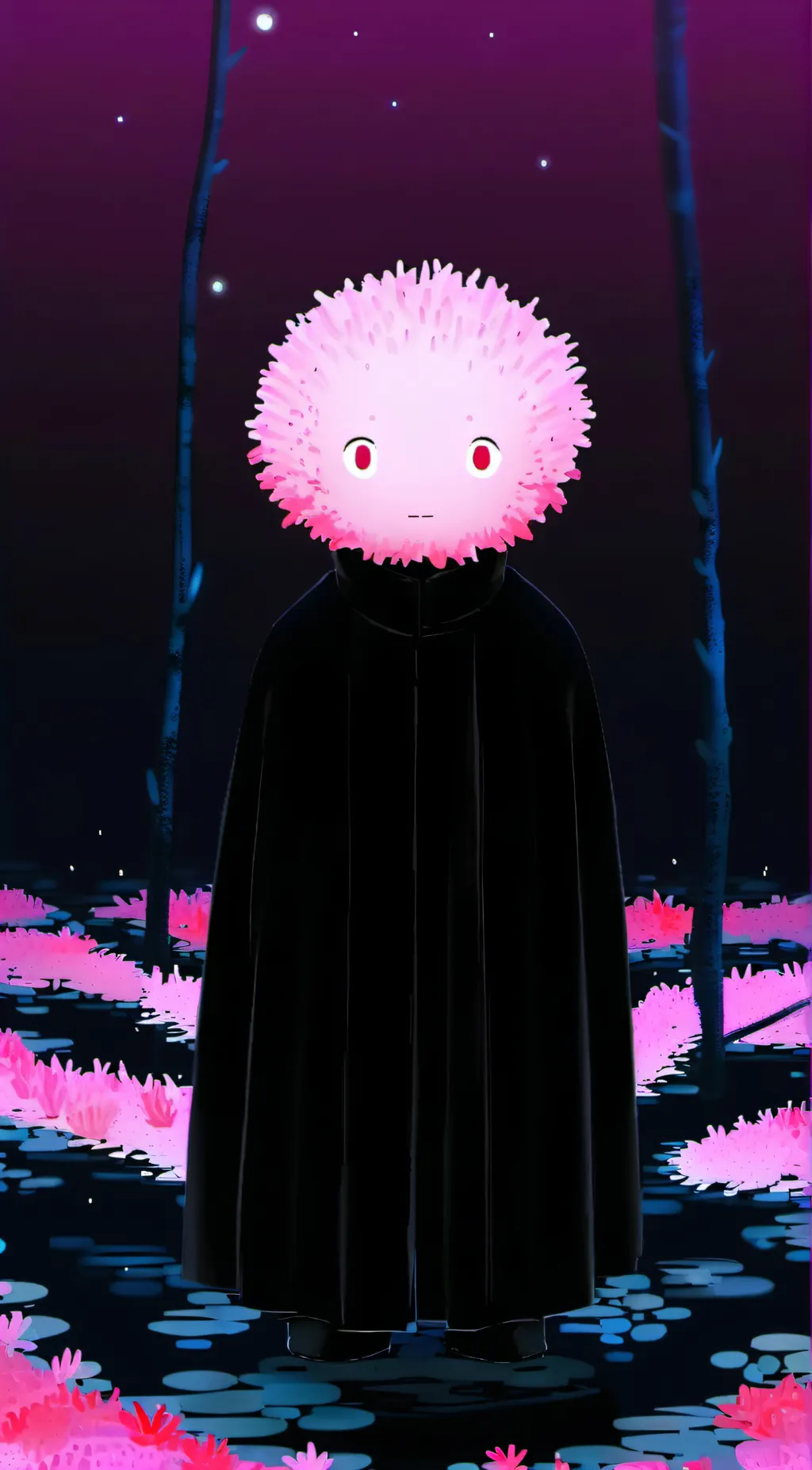 ai character: KinitoPET background