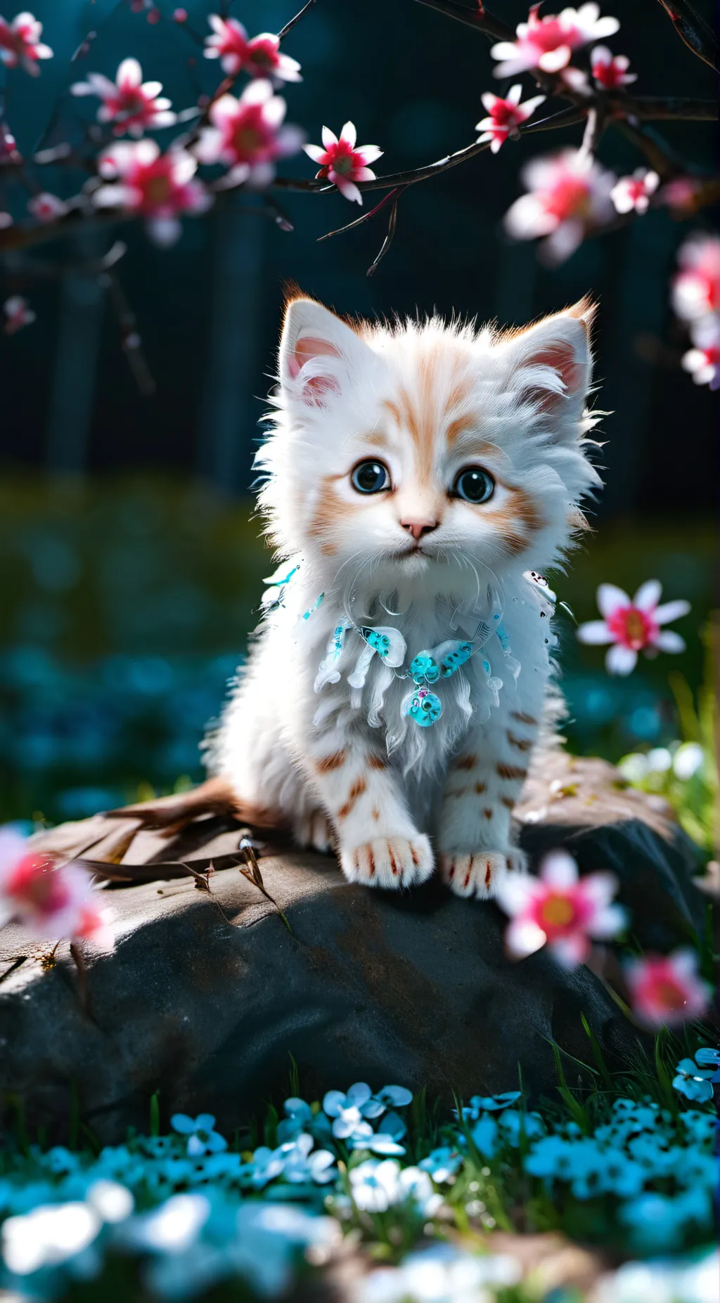 ai character: tree kitteh background