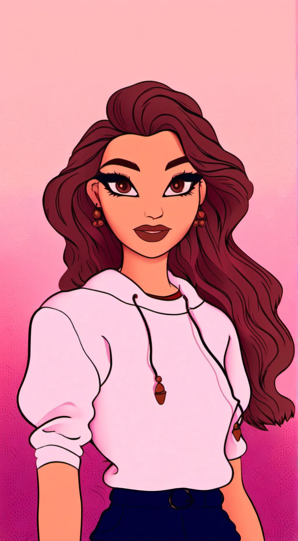 ai character: Laya background