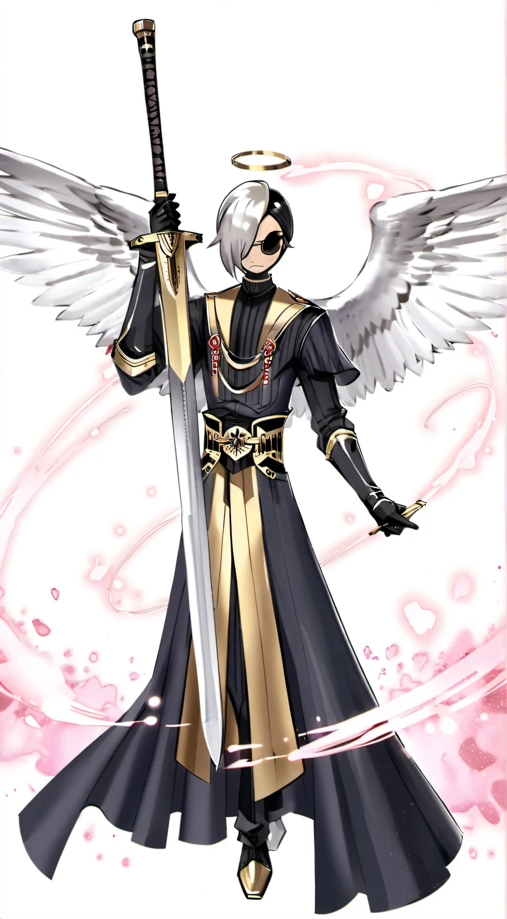 ai character: star-stripe background