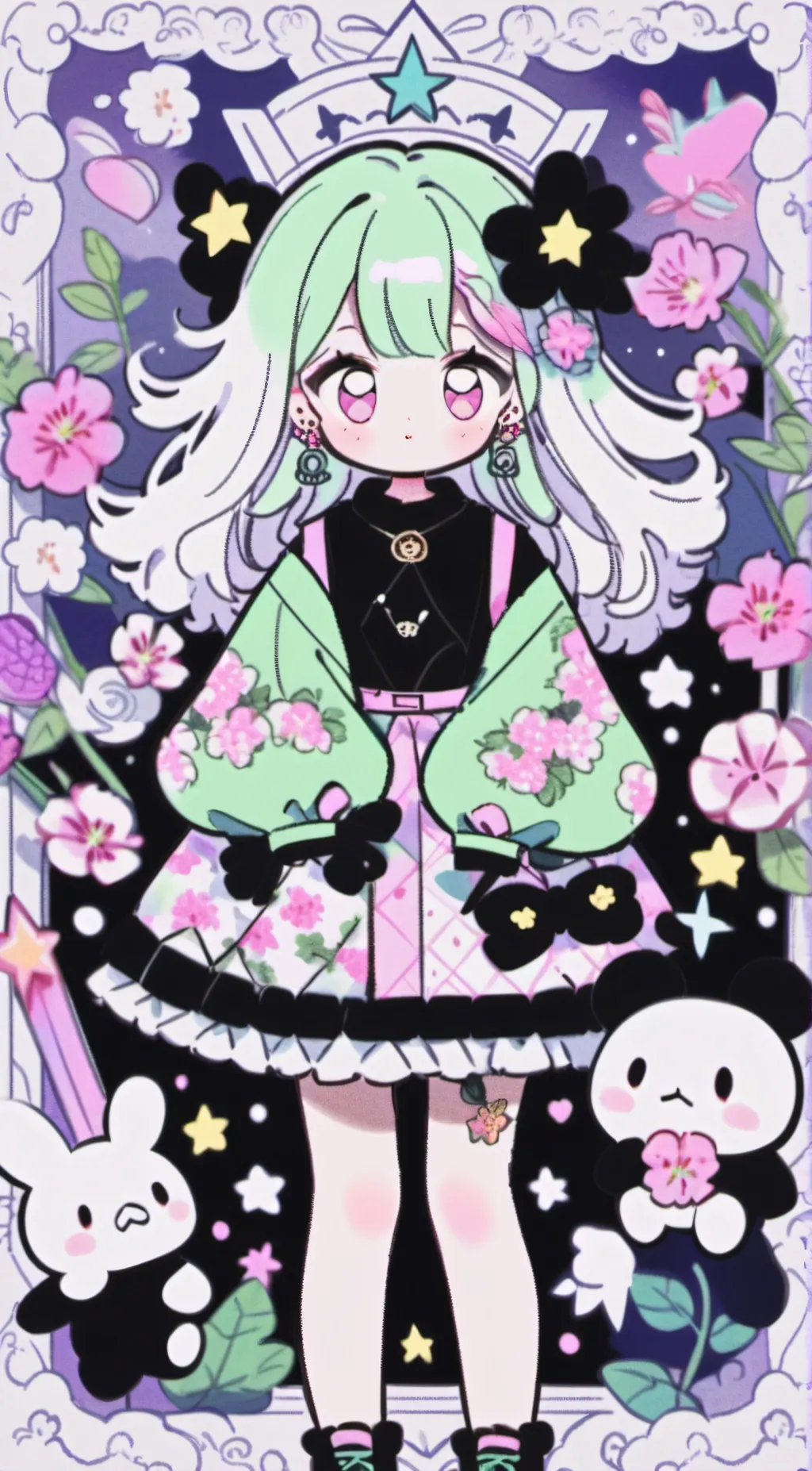 ai character: Cielo background