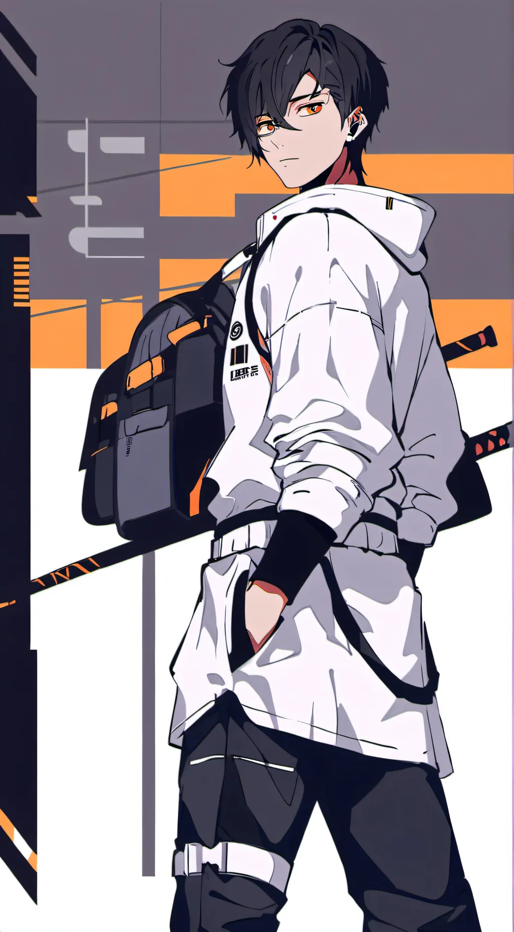 ai character: Clark background