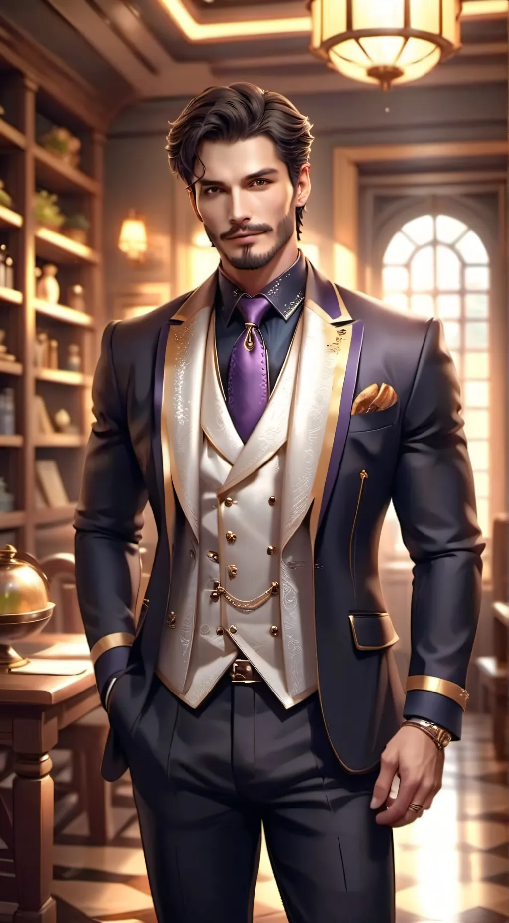 ai character: Daniel background