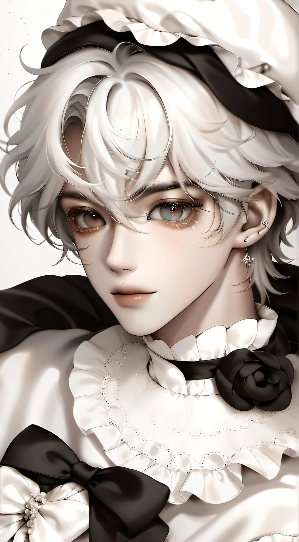 ai character: Leon  background