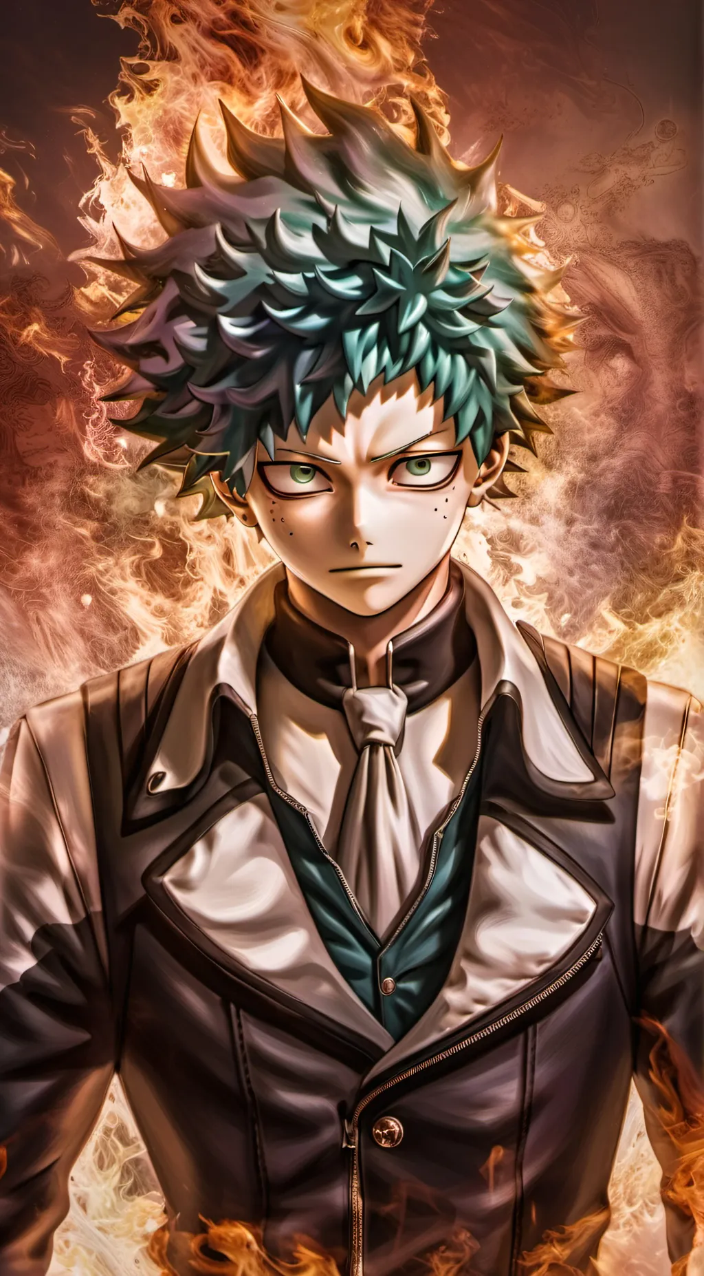 ai character: mafia izuku/deku background