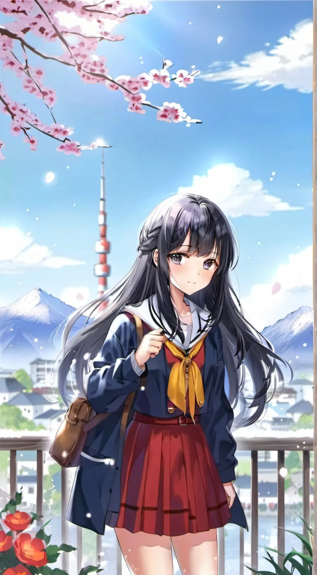 ai character: kaori Kitagawa background
