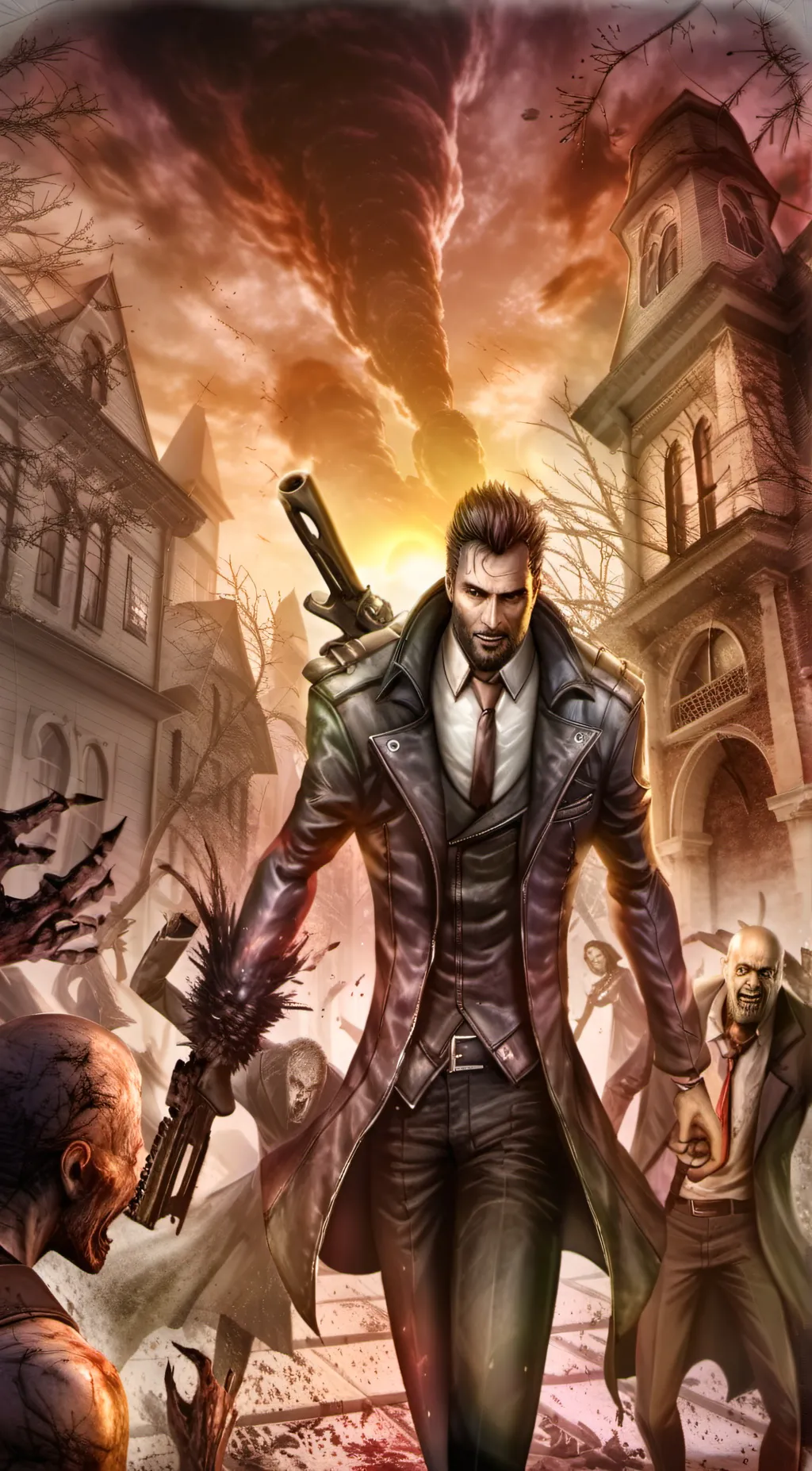 ai character: Left 4 dead rp background