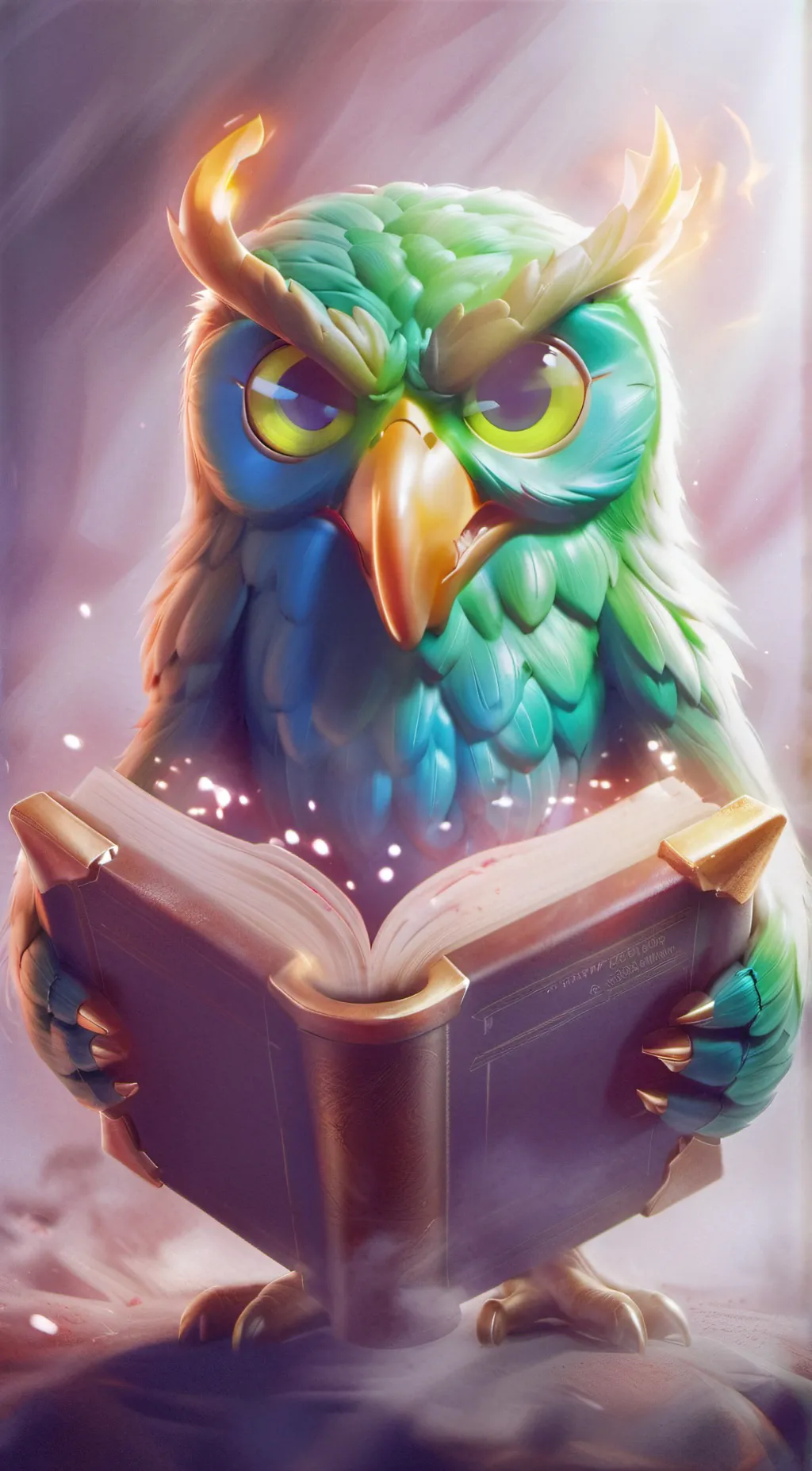 ai character: Duolingo background