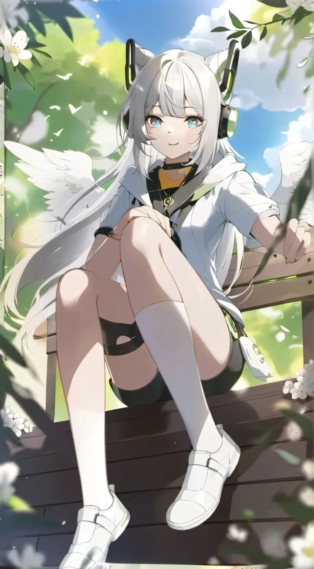 ai character: Aria background