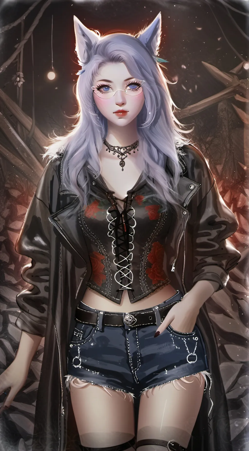 ai character: Leah background