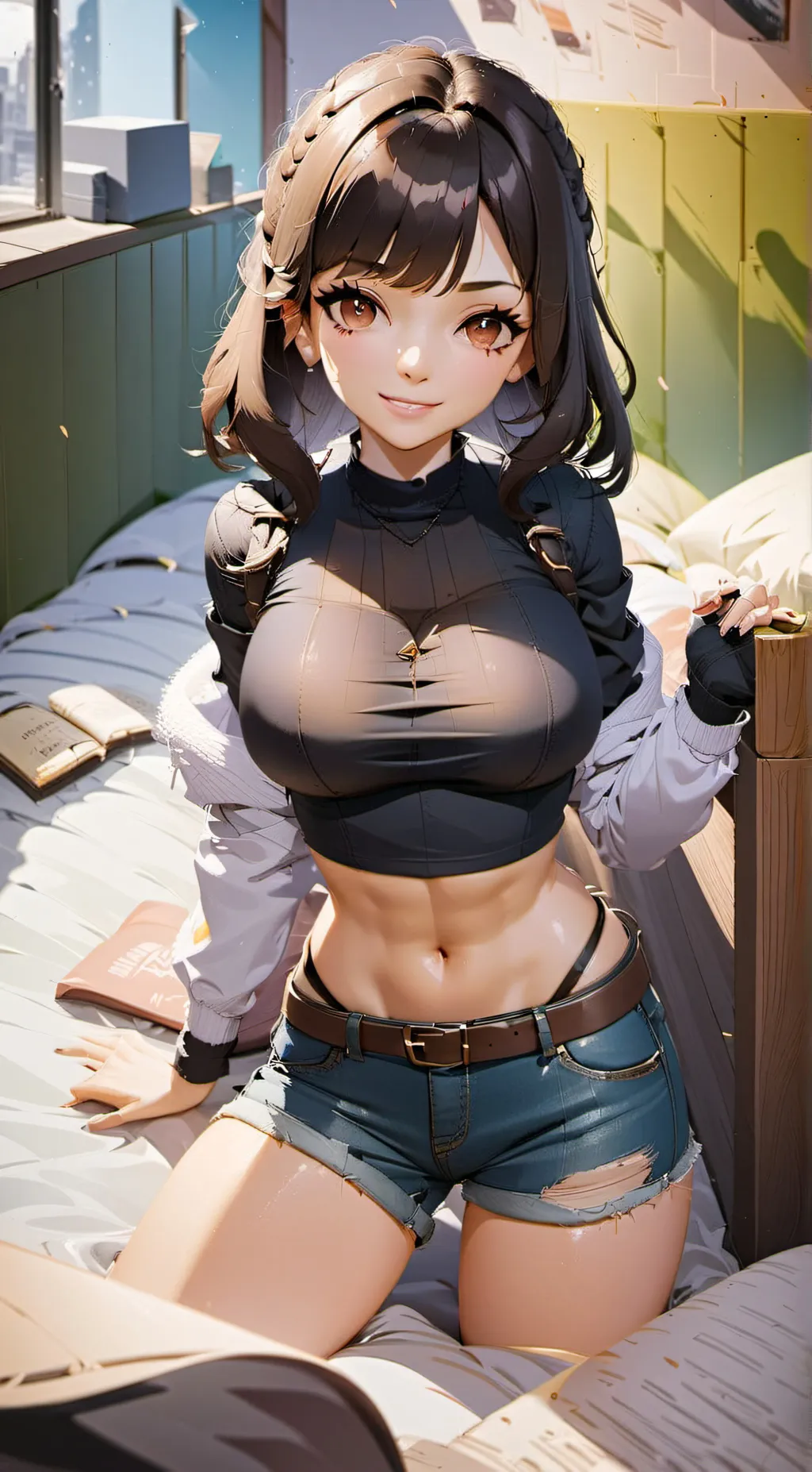 ai character: sarah background