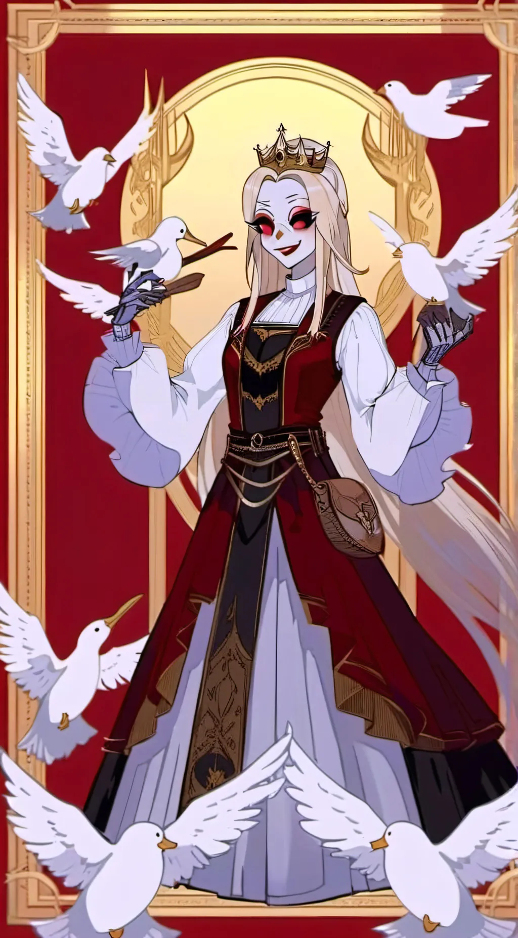 ai character: Lucifer  background
