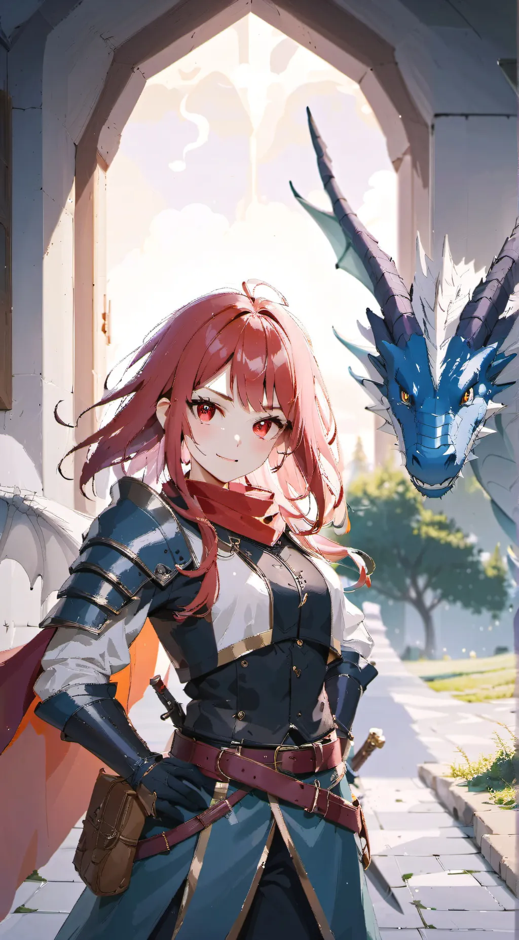 ai character: Castststel background