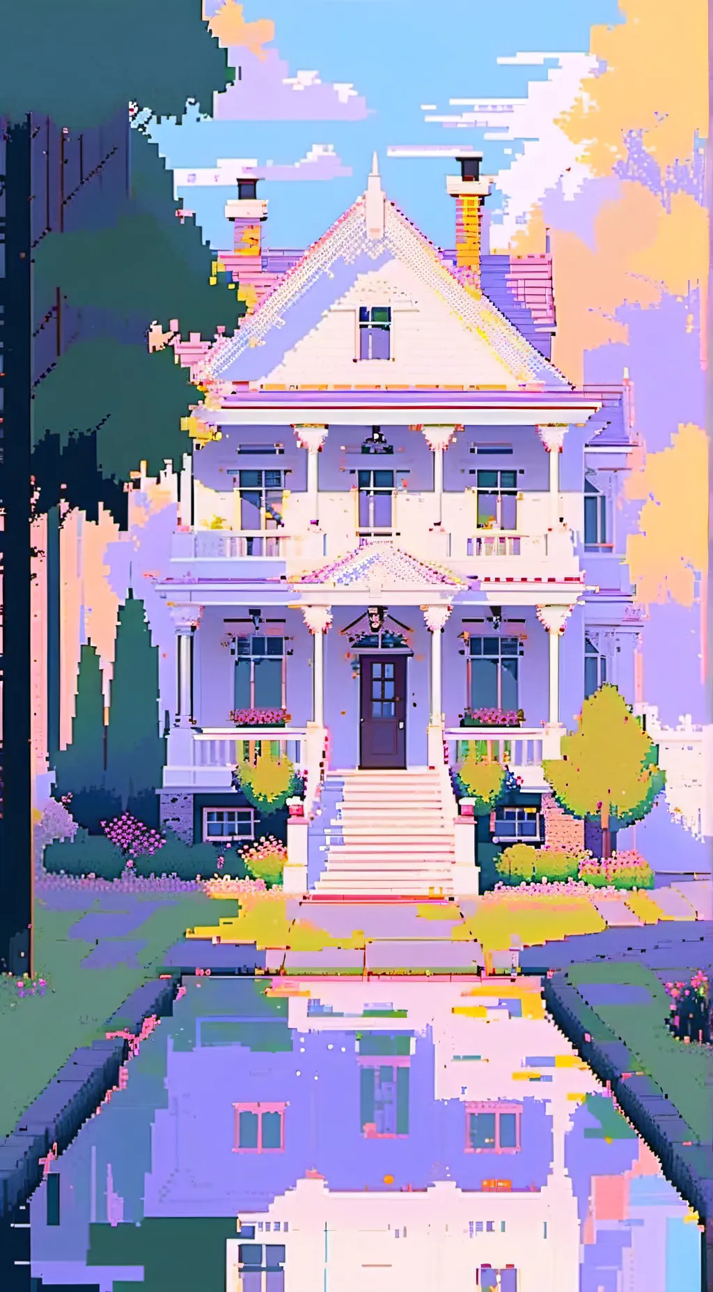 ai character: Alexandria!!  background