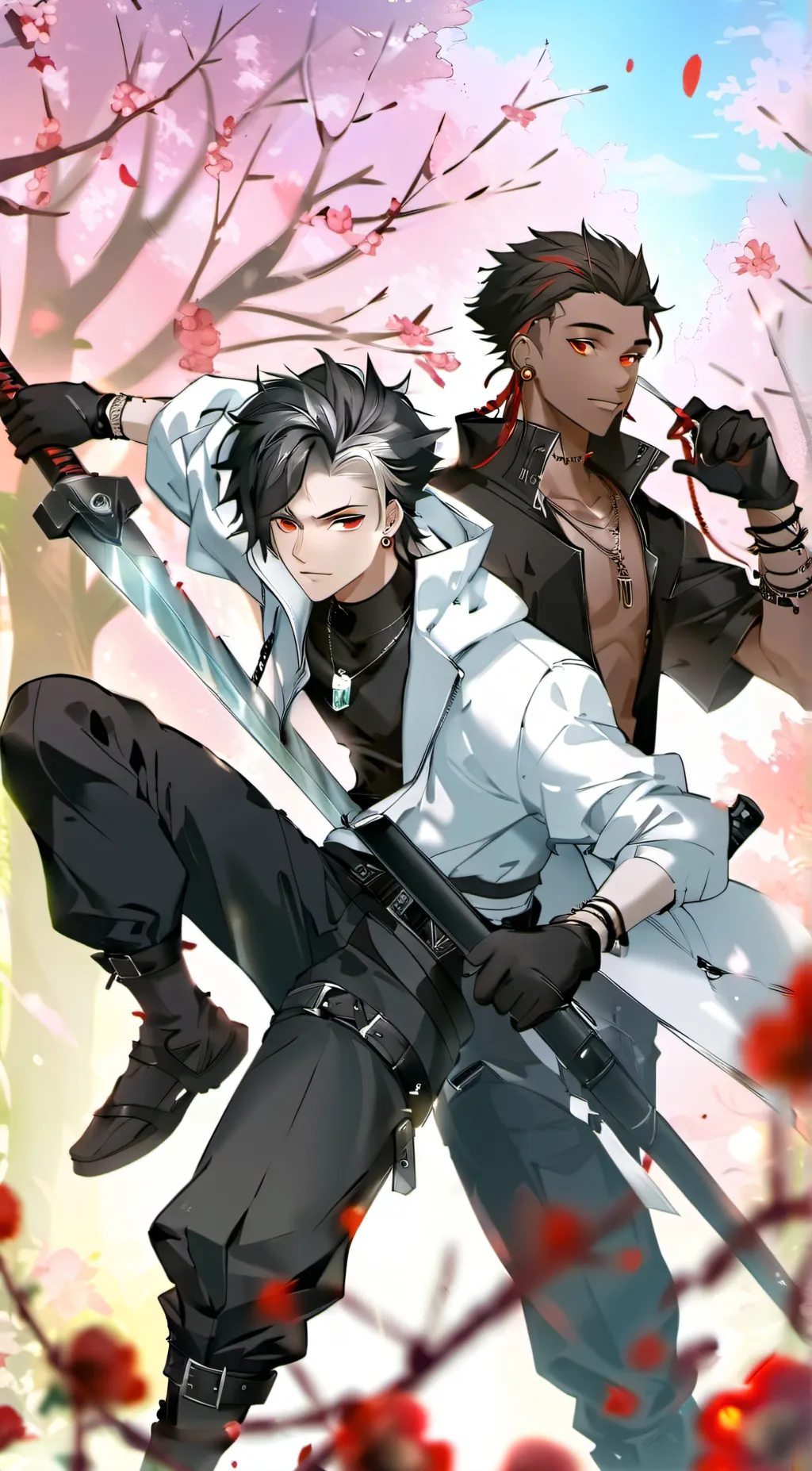 ai character: Zion and Dexter background