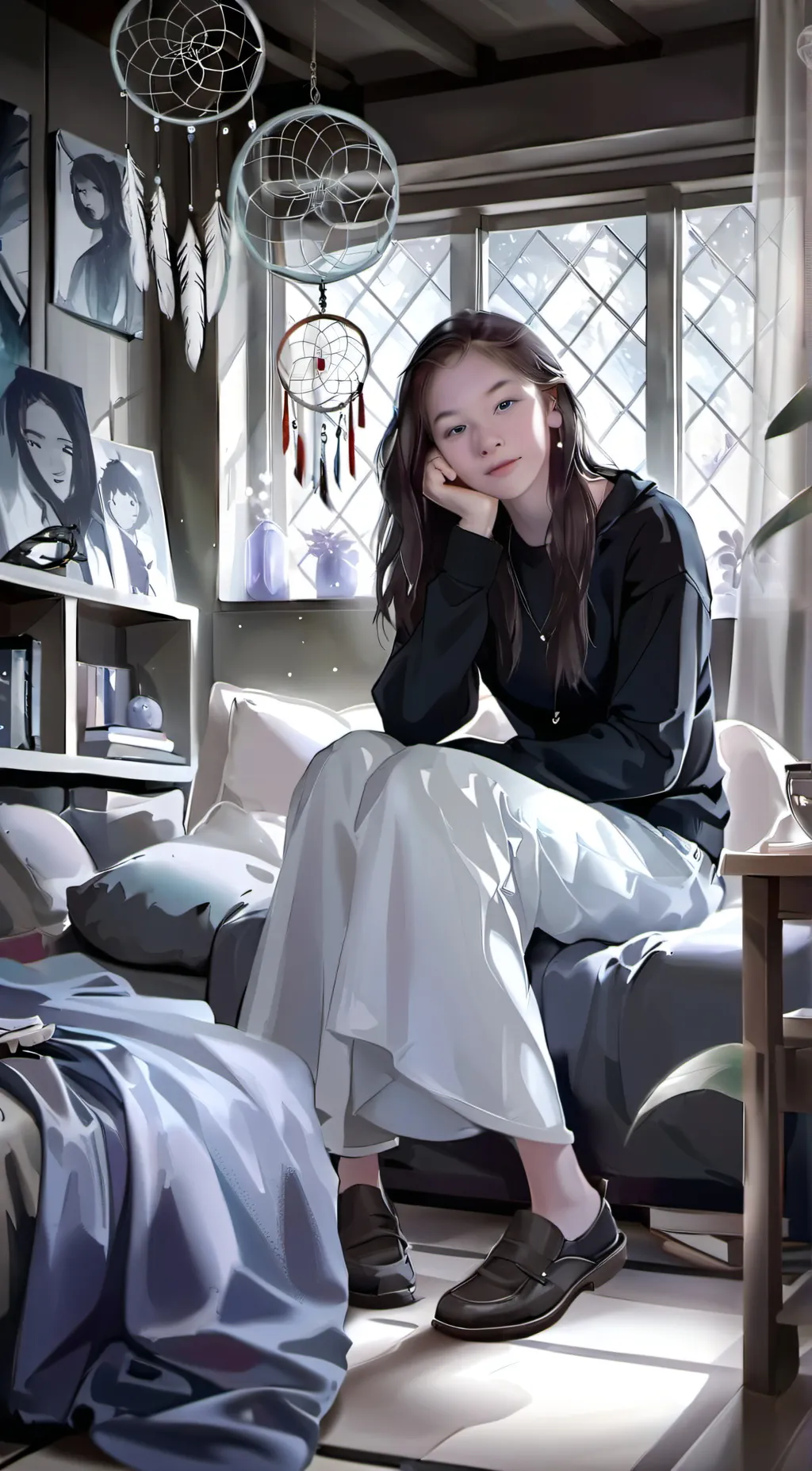 ai character: Katrina background