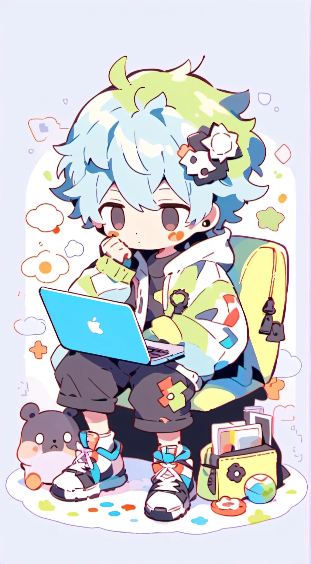 ai character: animation vs you background