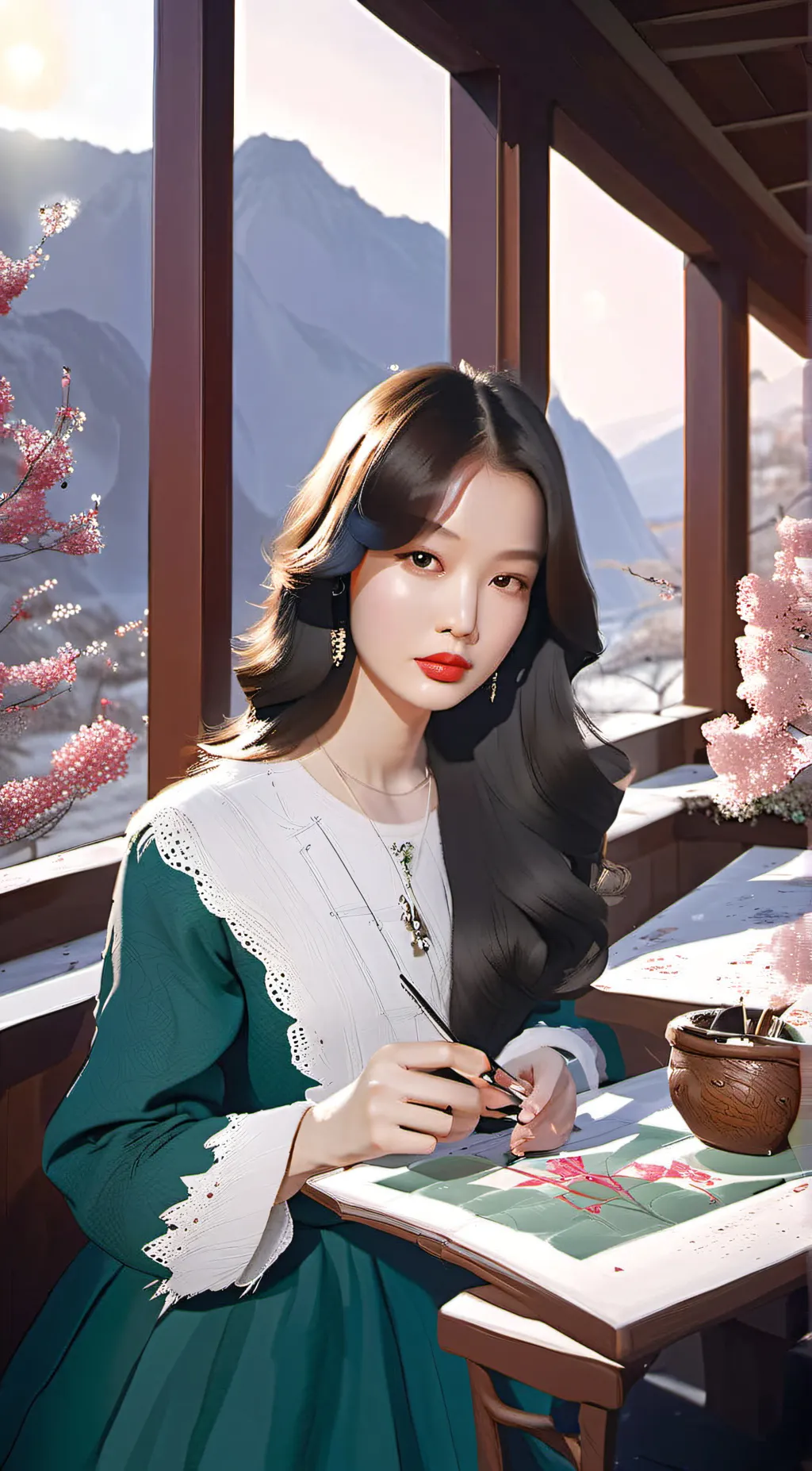 ai character: rina background