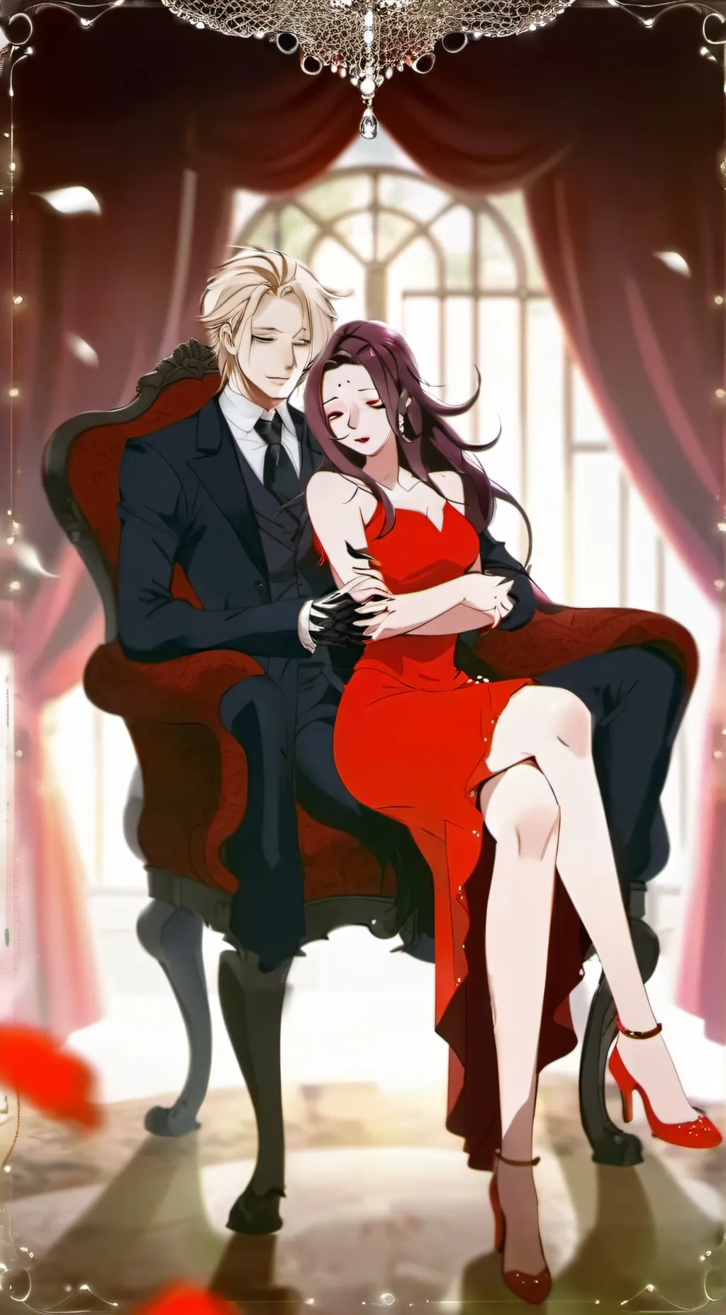 ai character: Oliver and Bella background