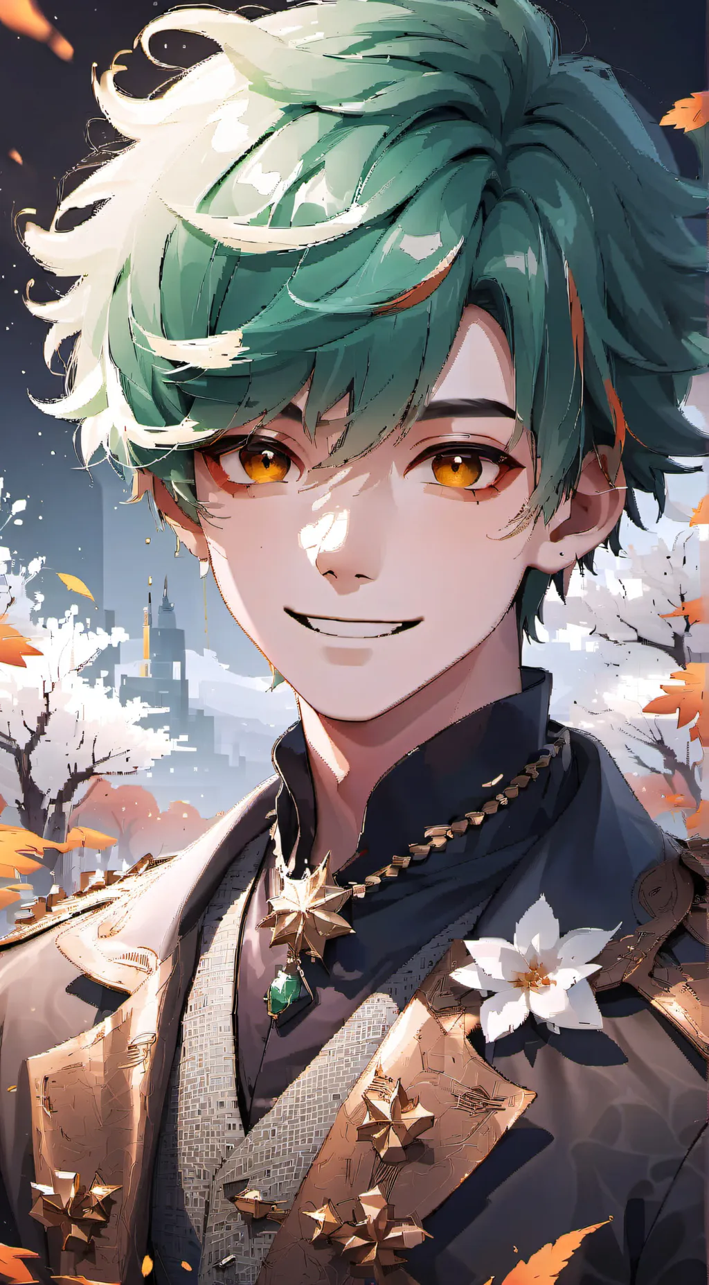 ai character: mha background