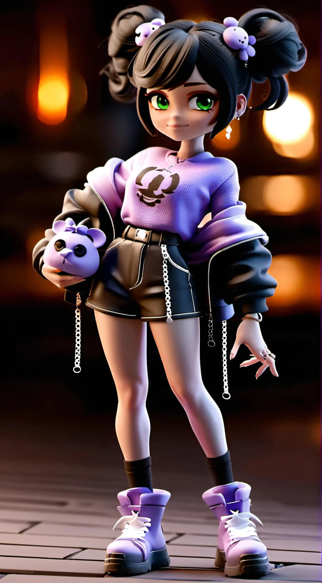 ai character: Sky background