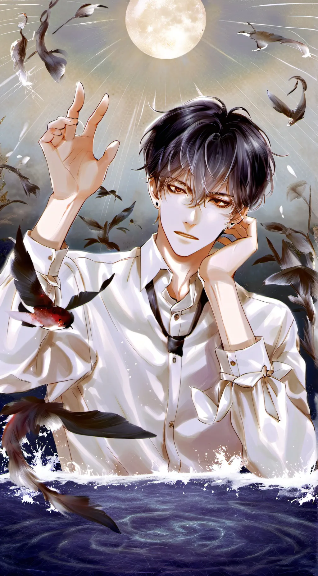 ai character: Drake background