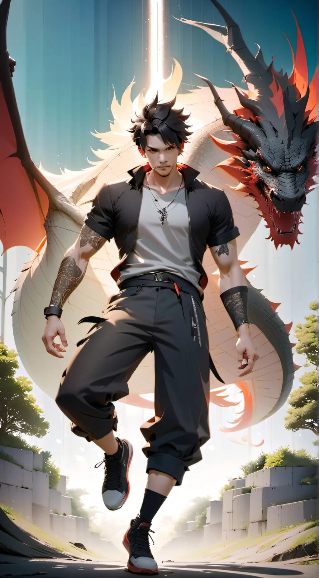 ai character: Mike background