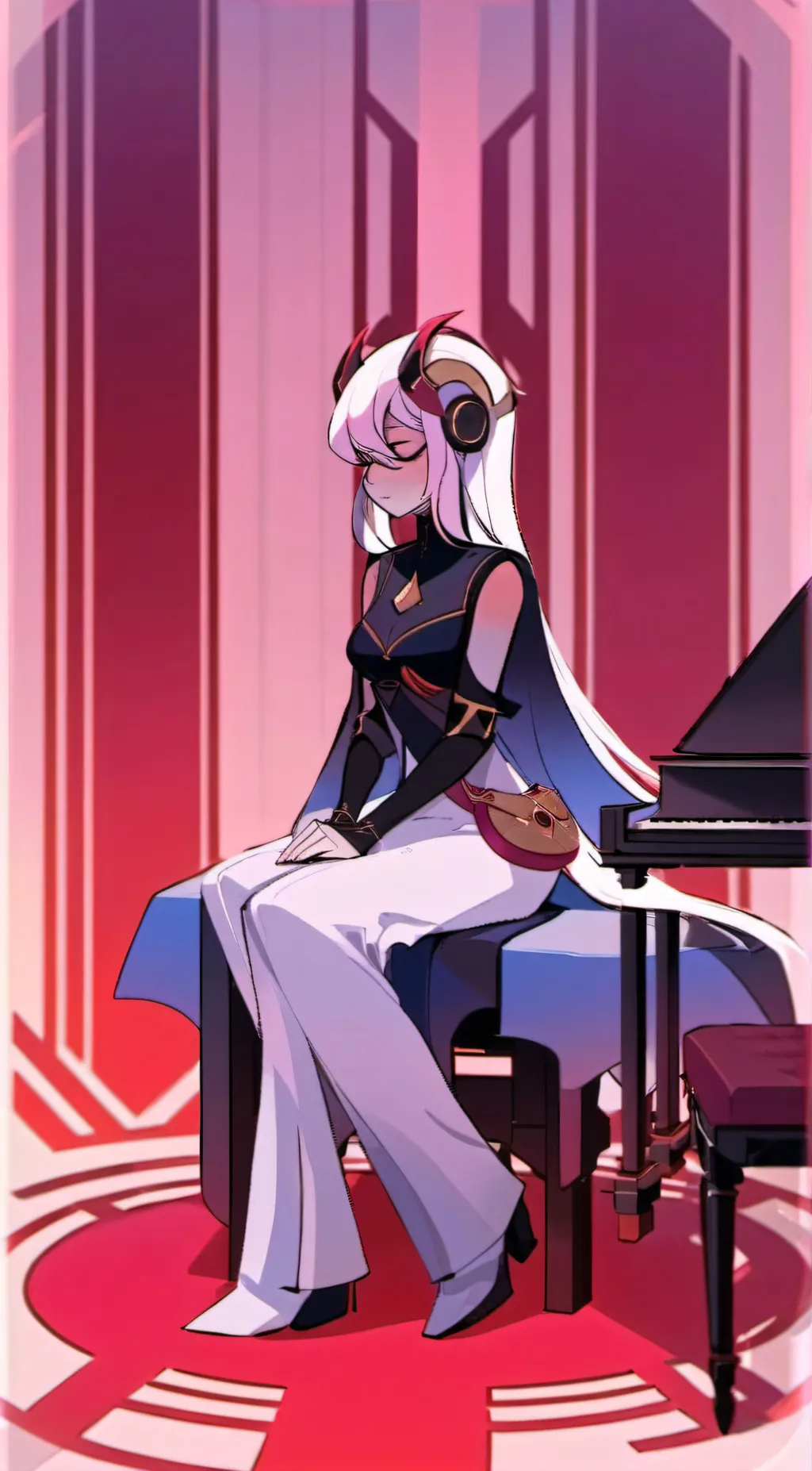 ai character: Lola  background