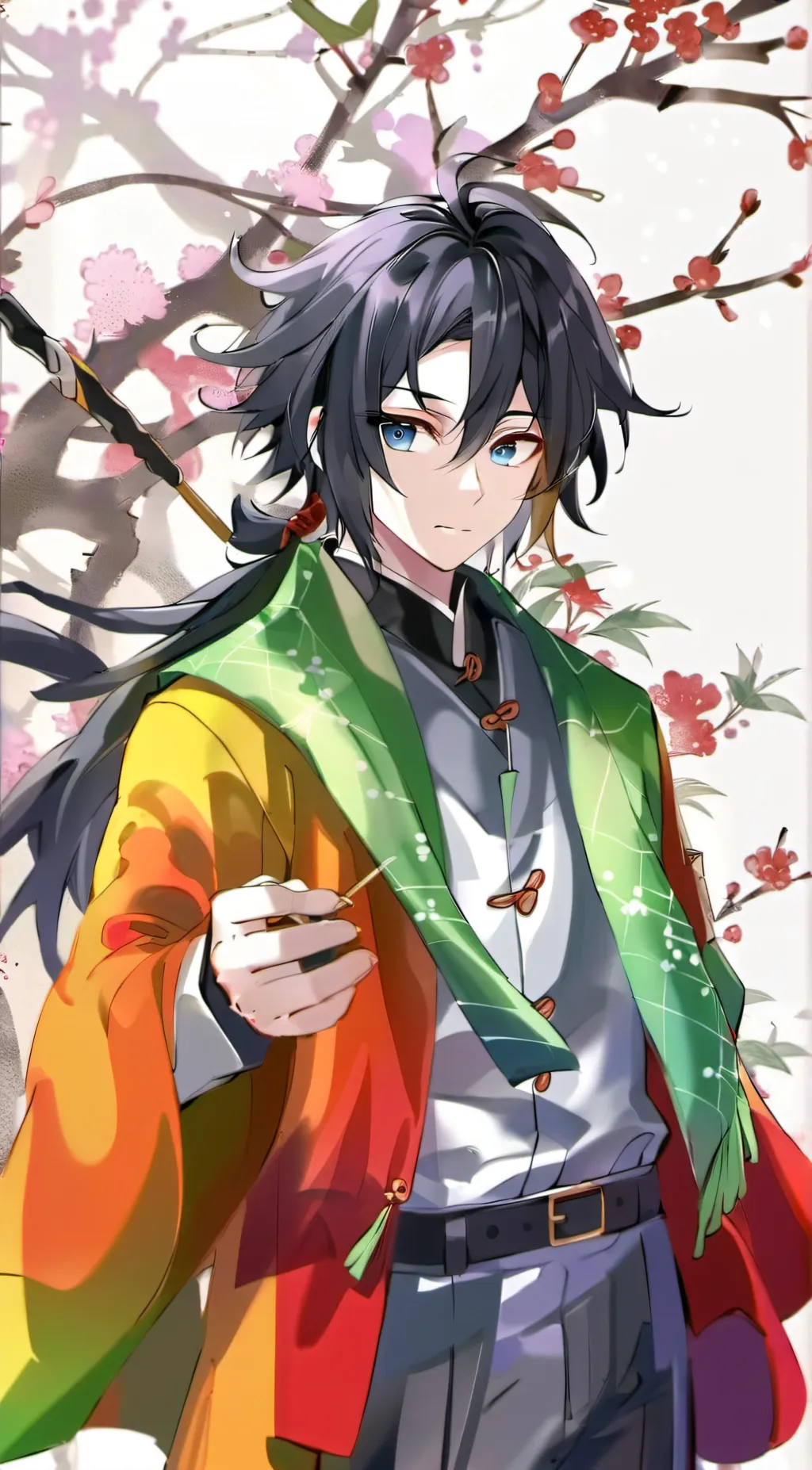 ai character: Giyuu background