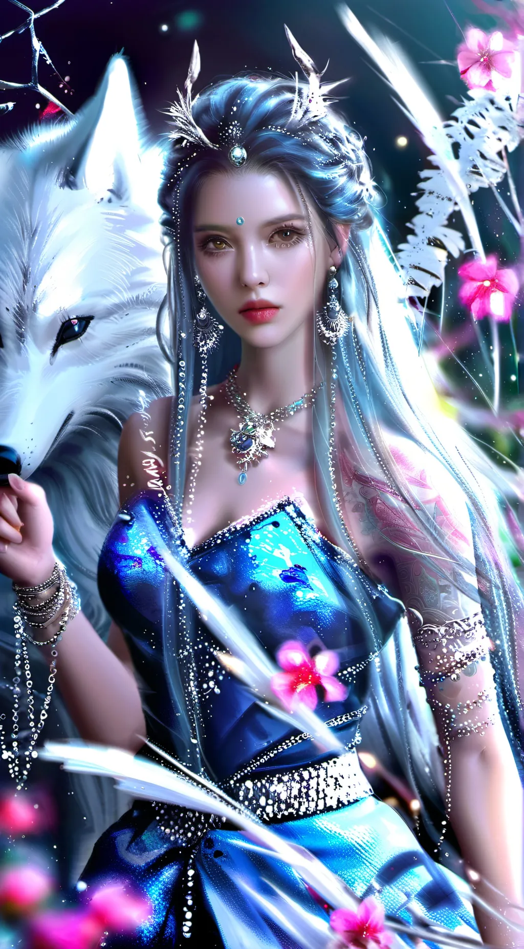 ai character: nah  background