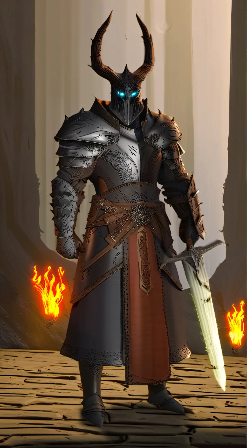 ai character: Banvænn background