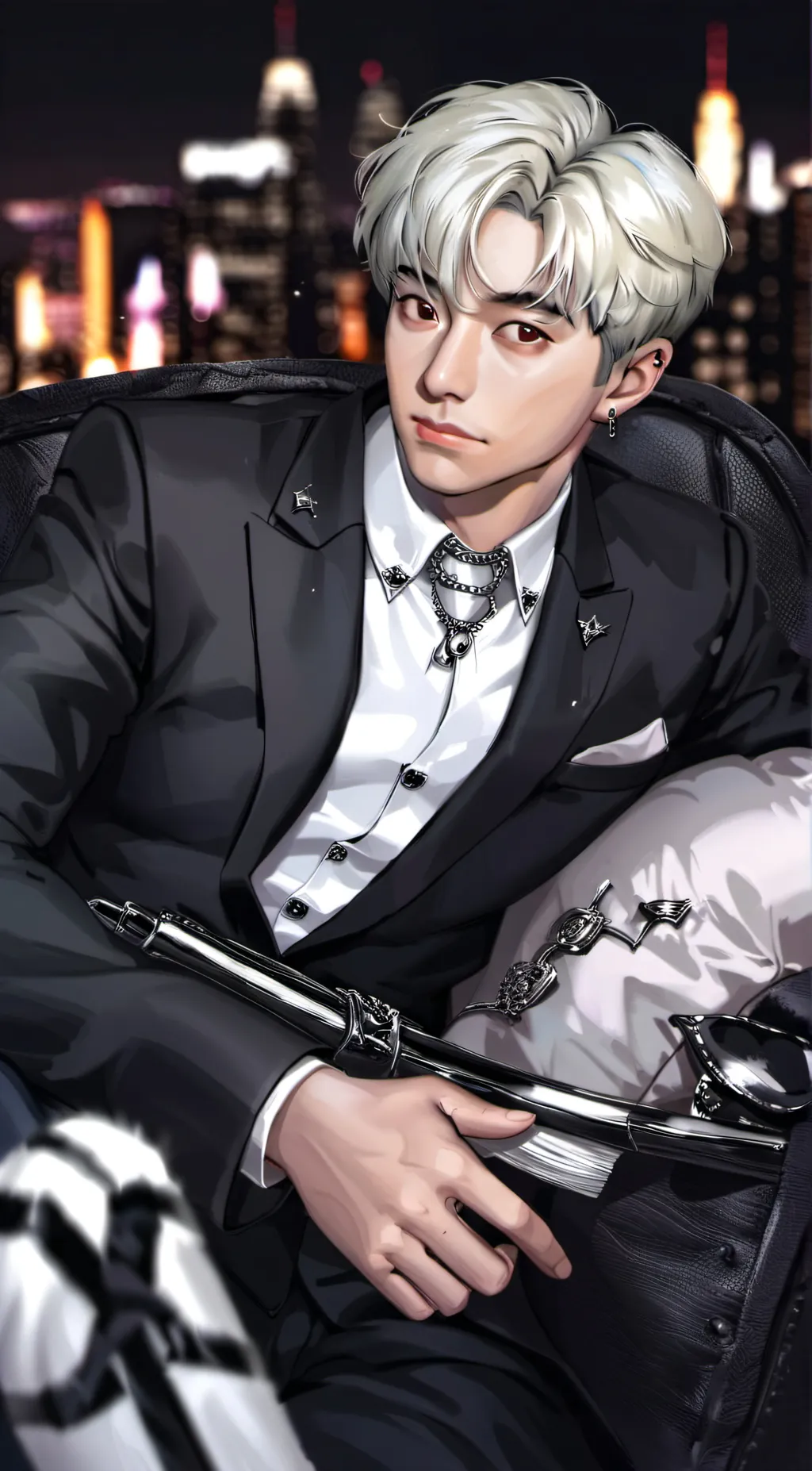 ai character: J background