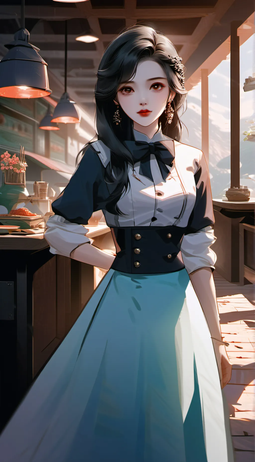 ai character: Mea  background