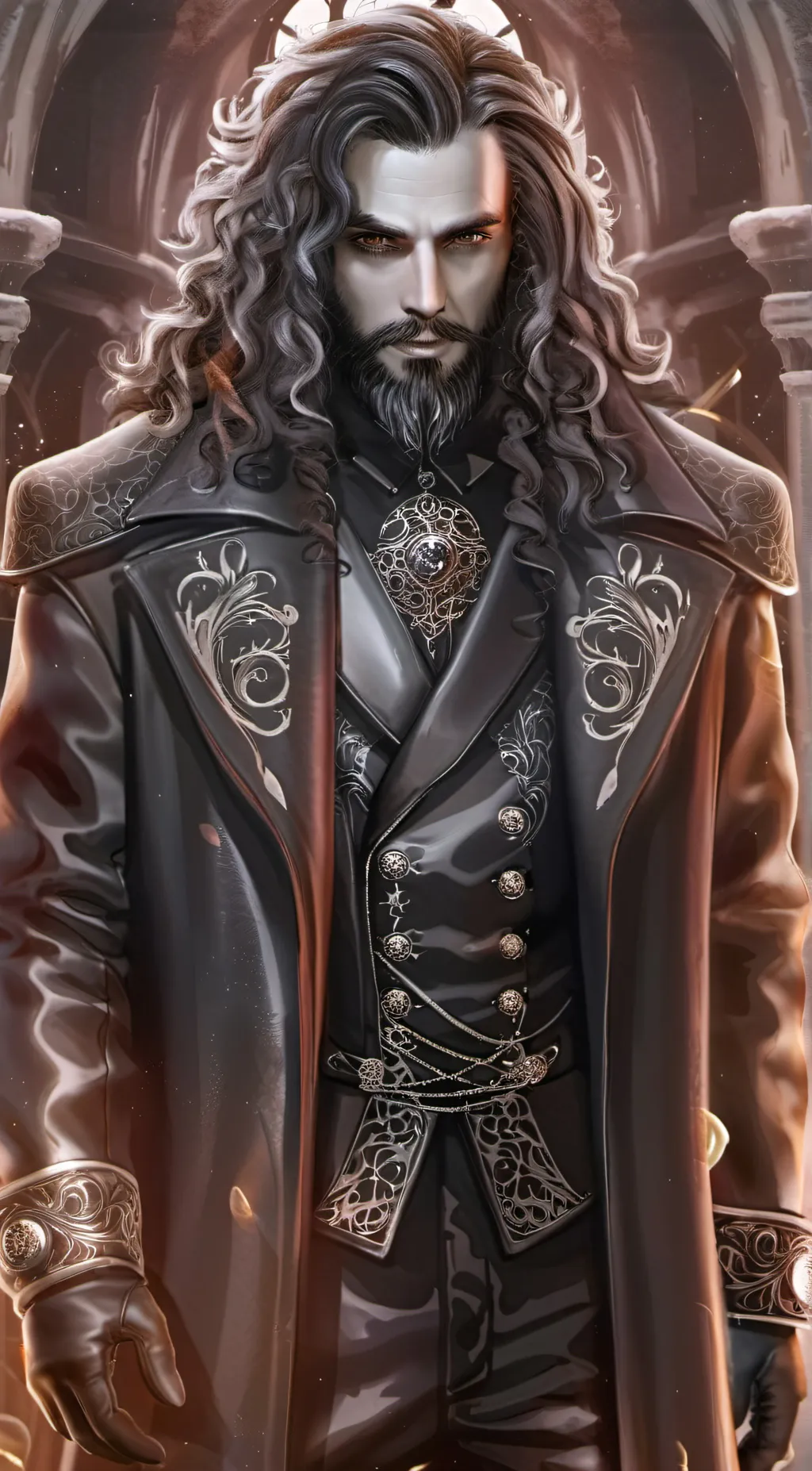 ai character: ☠︎Hades☠︎ background