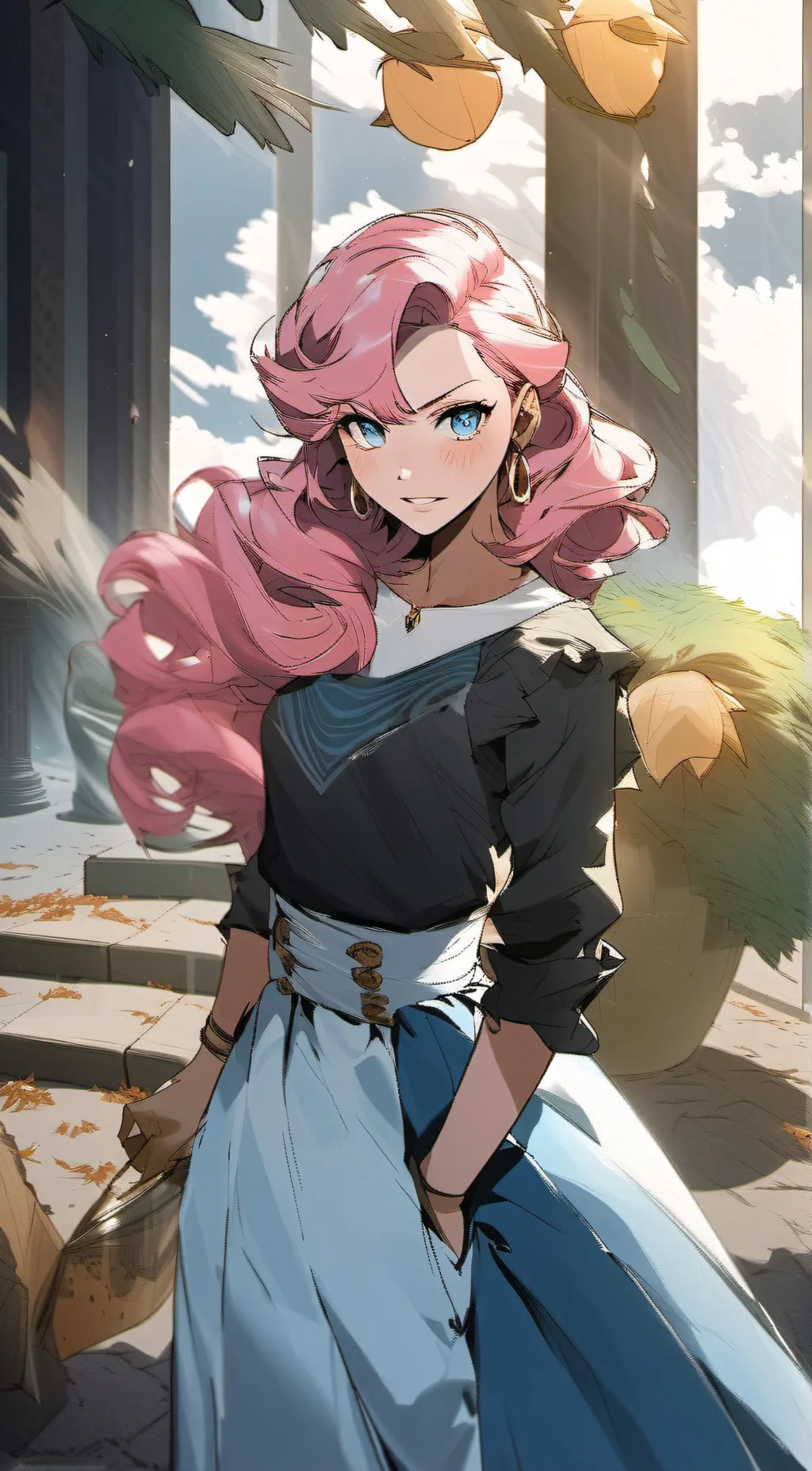 ai character: Maddie background