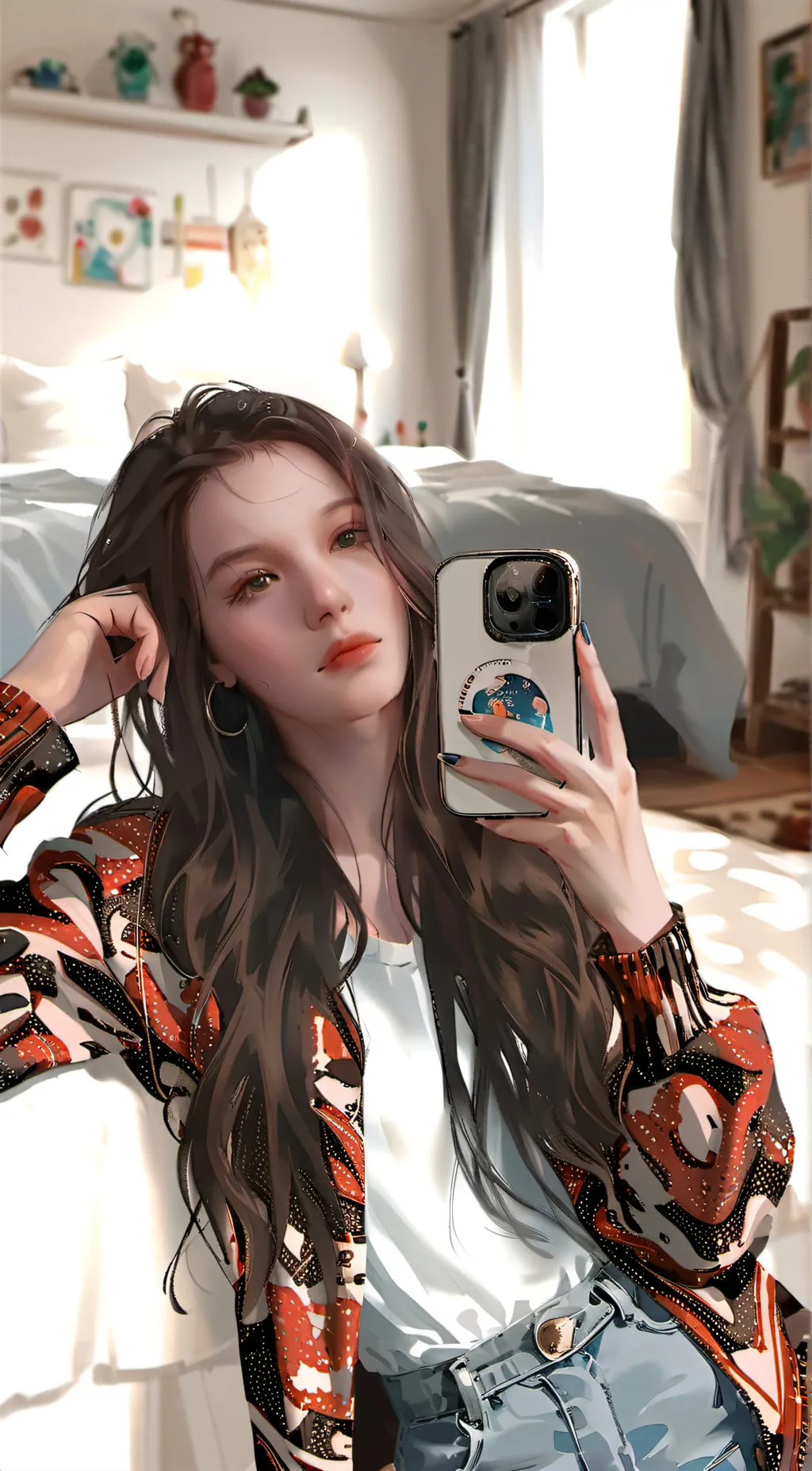 ai character: Ellie background