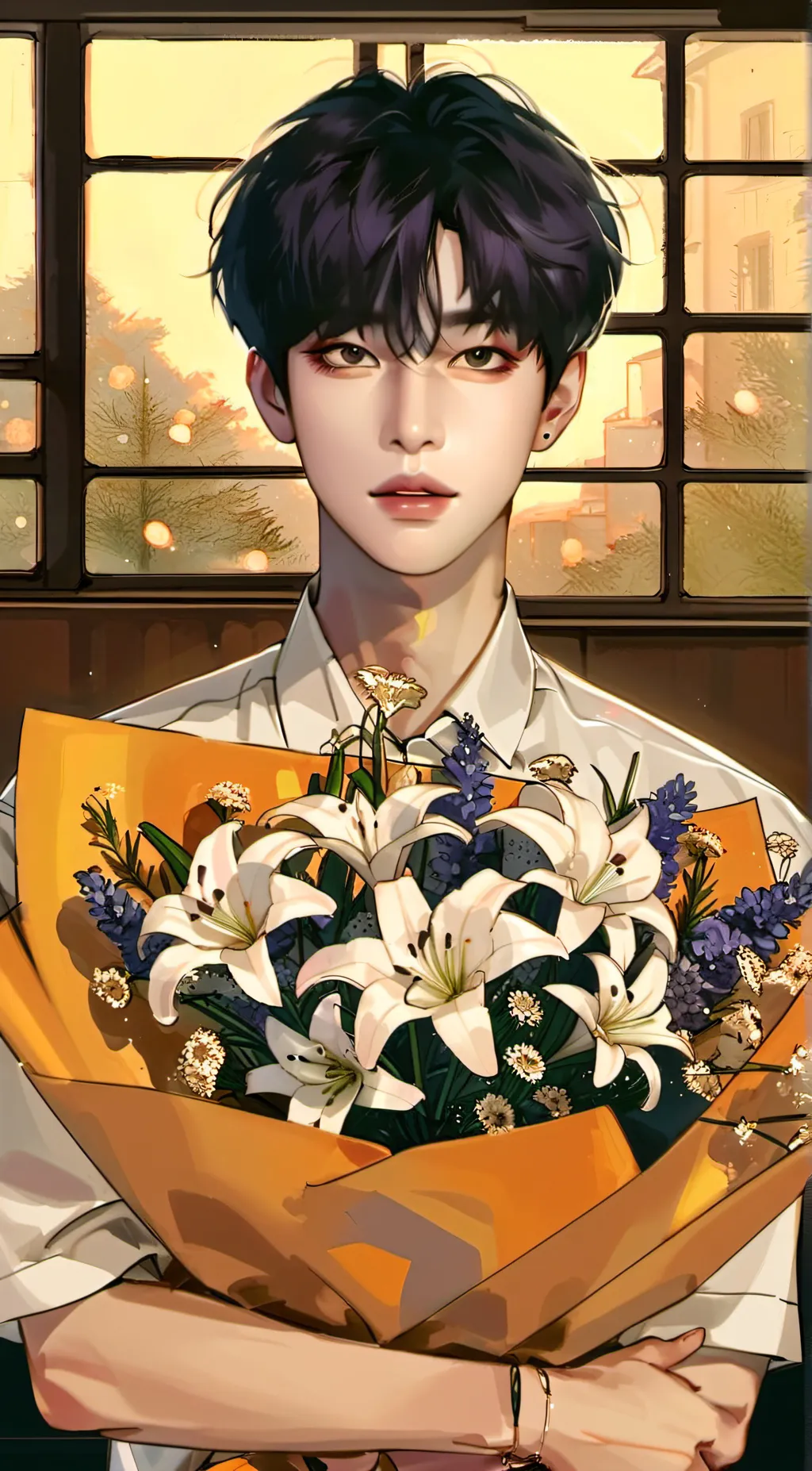 ai character: Carter background