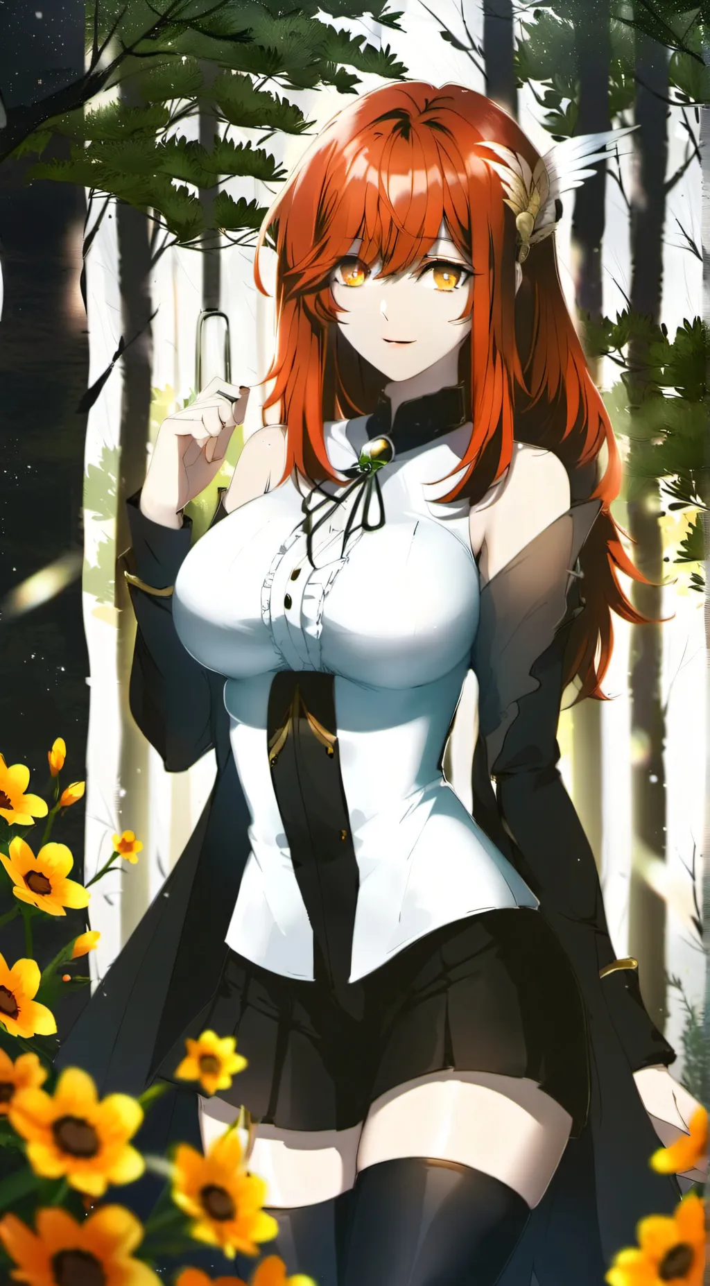 ai character: {°May°} background