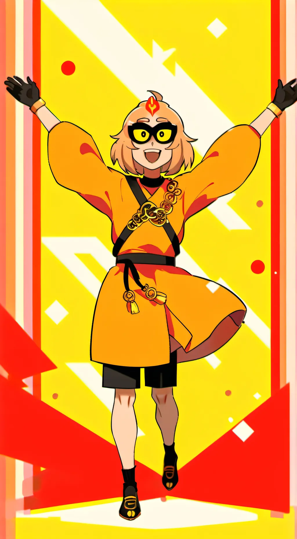 ai character: sc Christmas background