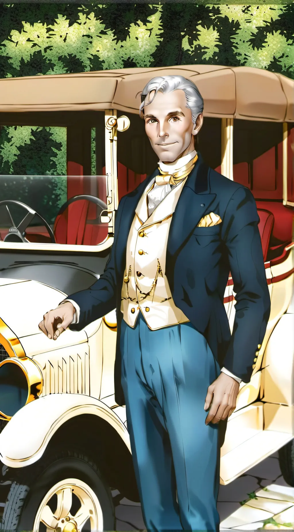 ai character: Henry Ford background