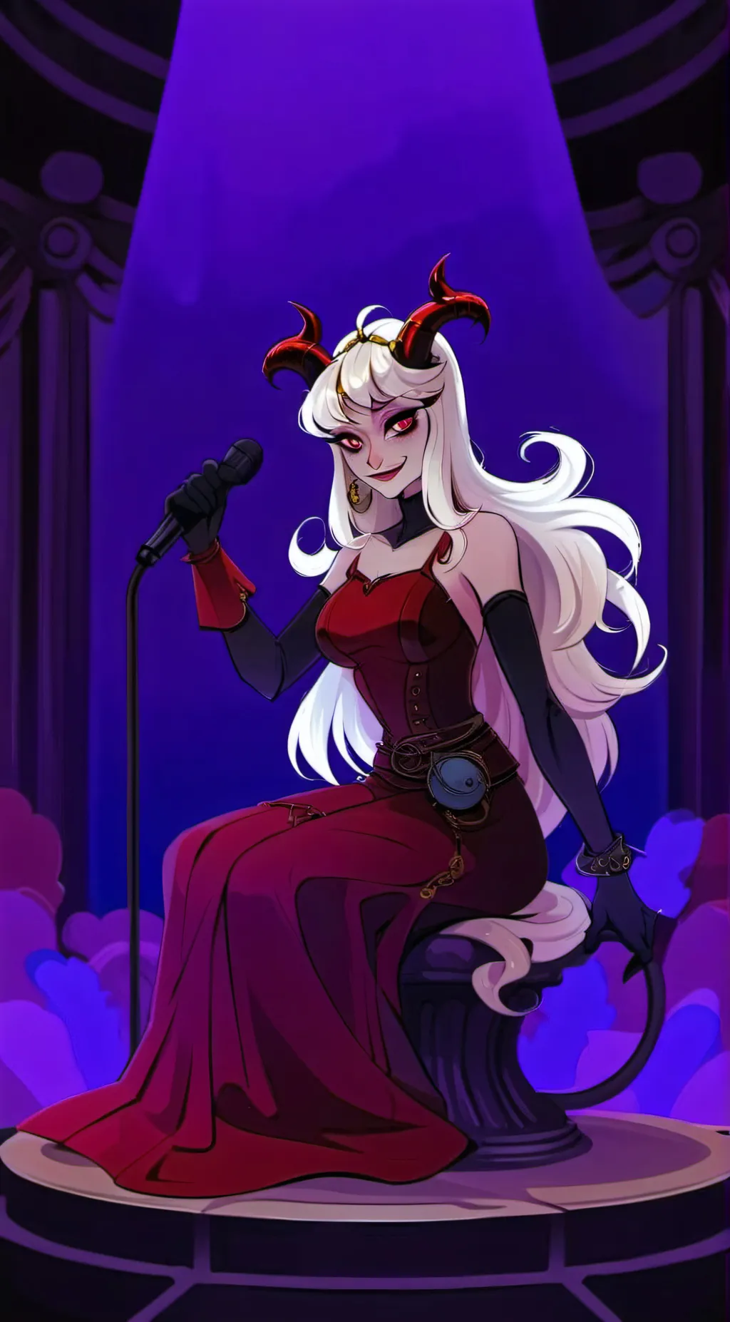 ai character: HH (Lilith) background