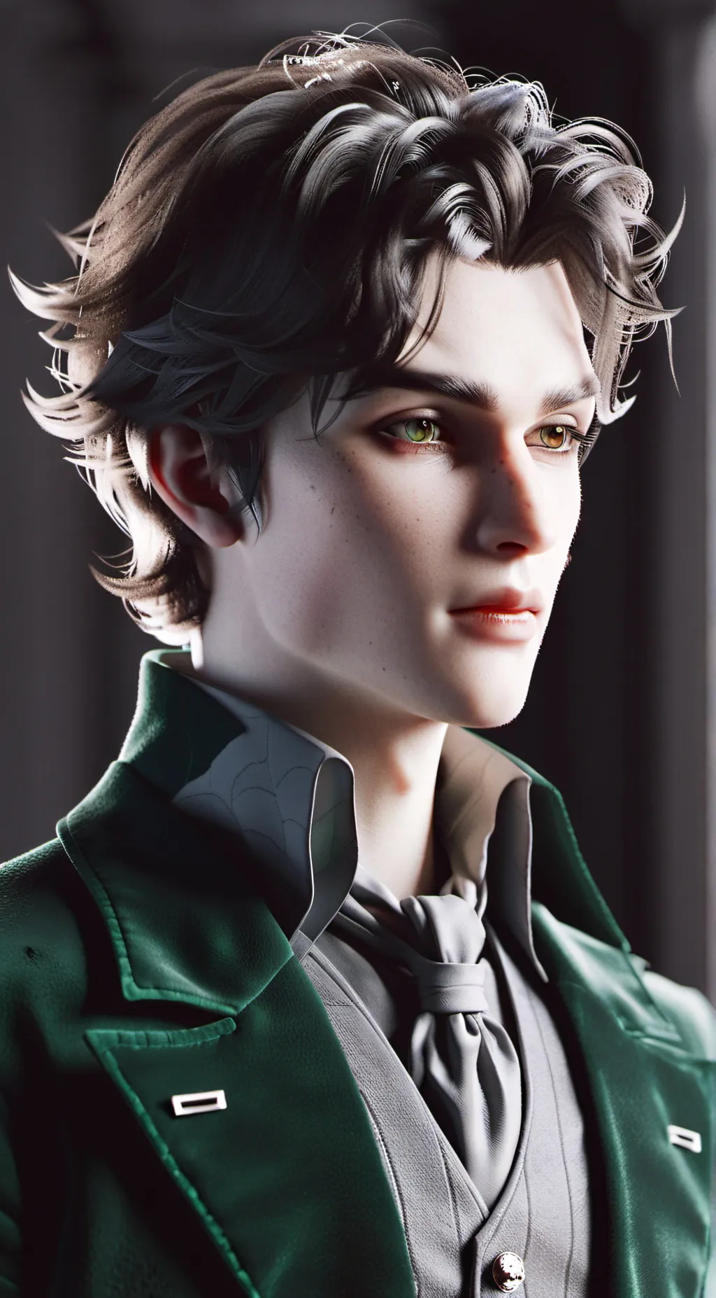 ai character: Gavin  background