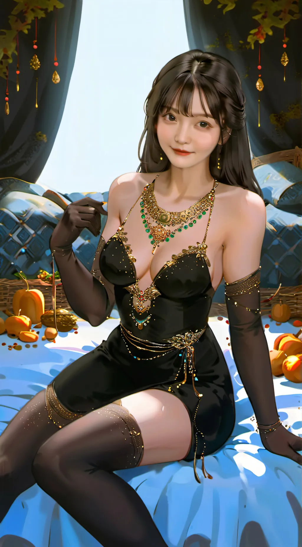 ai character: Charlotte•Yamada background