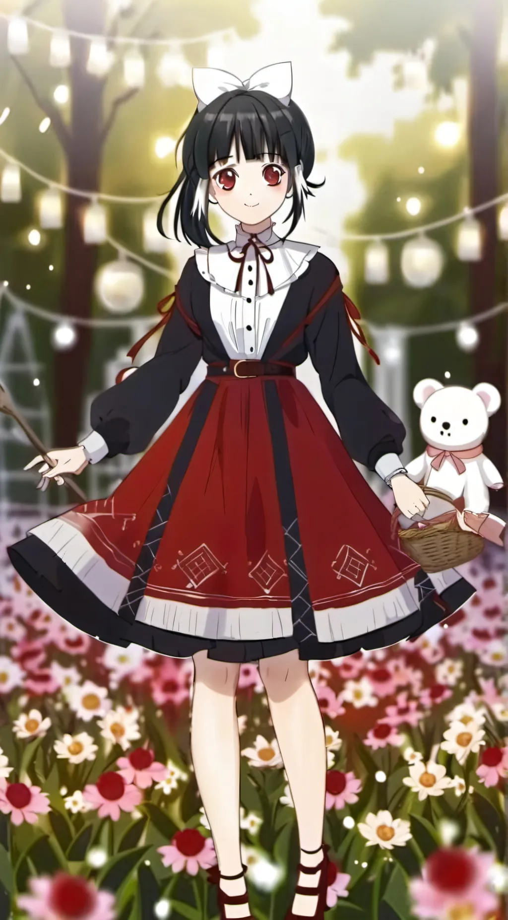 ai character: Kanao  background