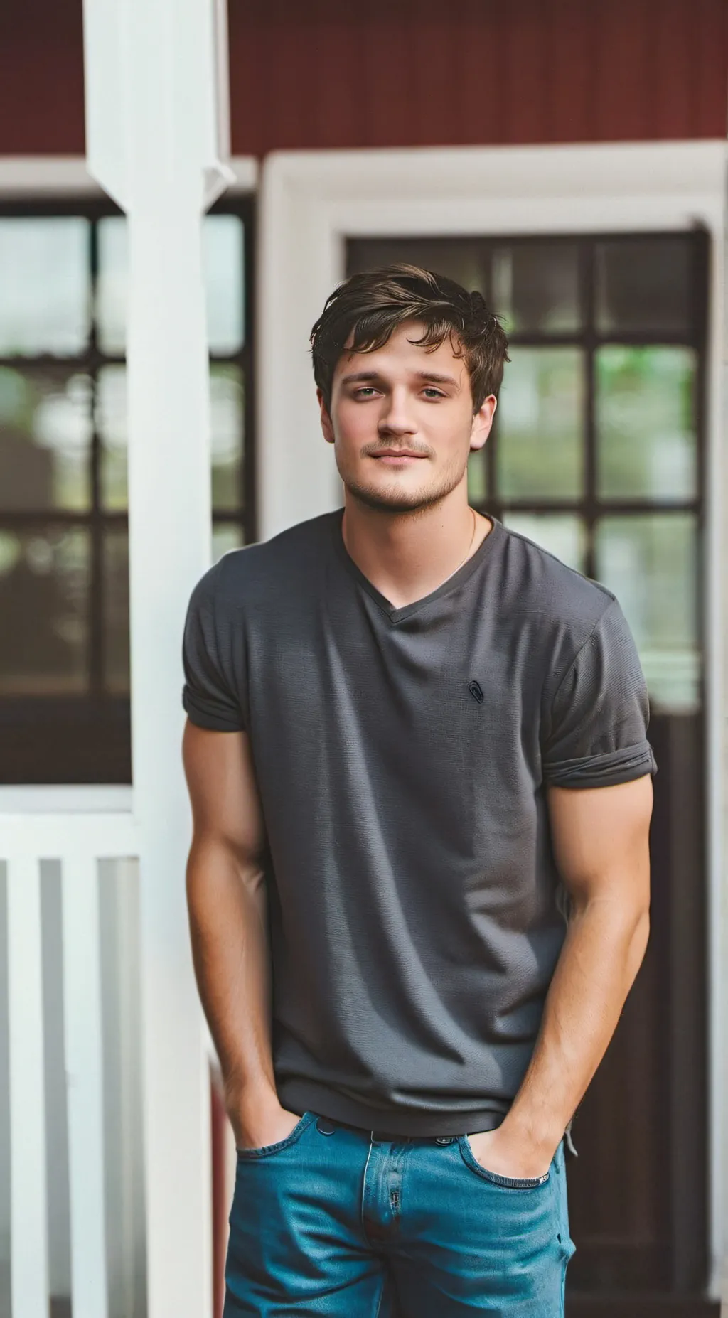 ai character: Josh Hutcherson background