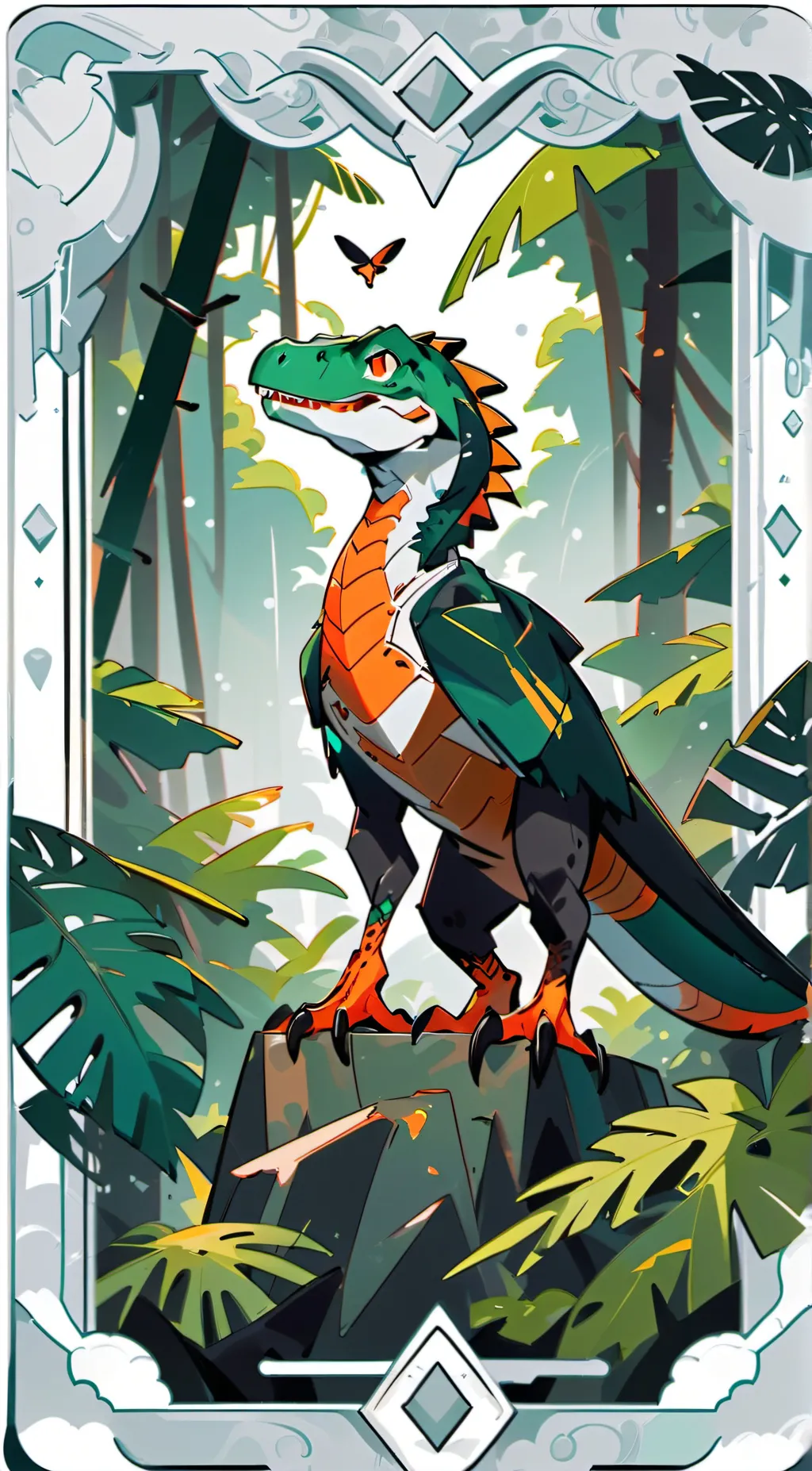 ai character: MESSAGE TO YALL!! background