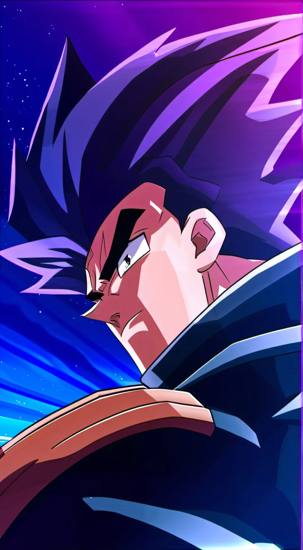 ai character: goku  background